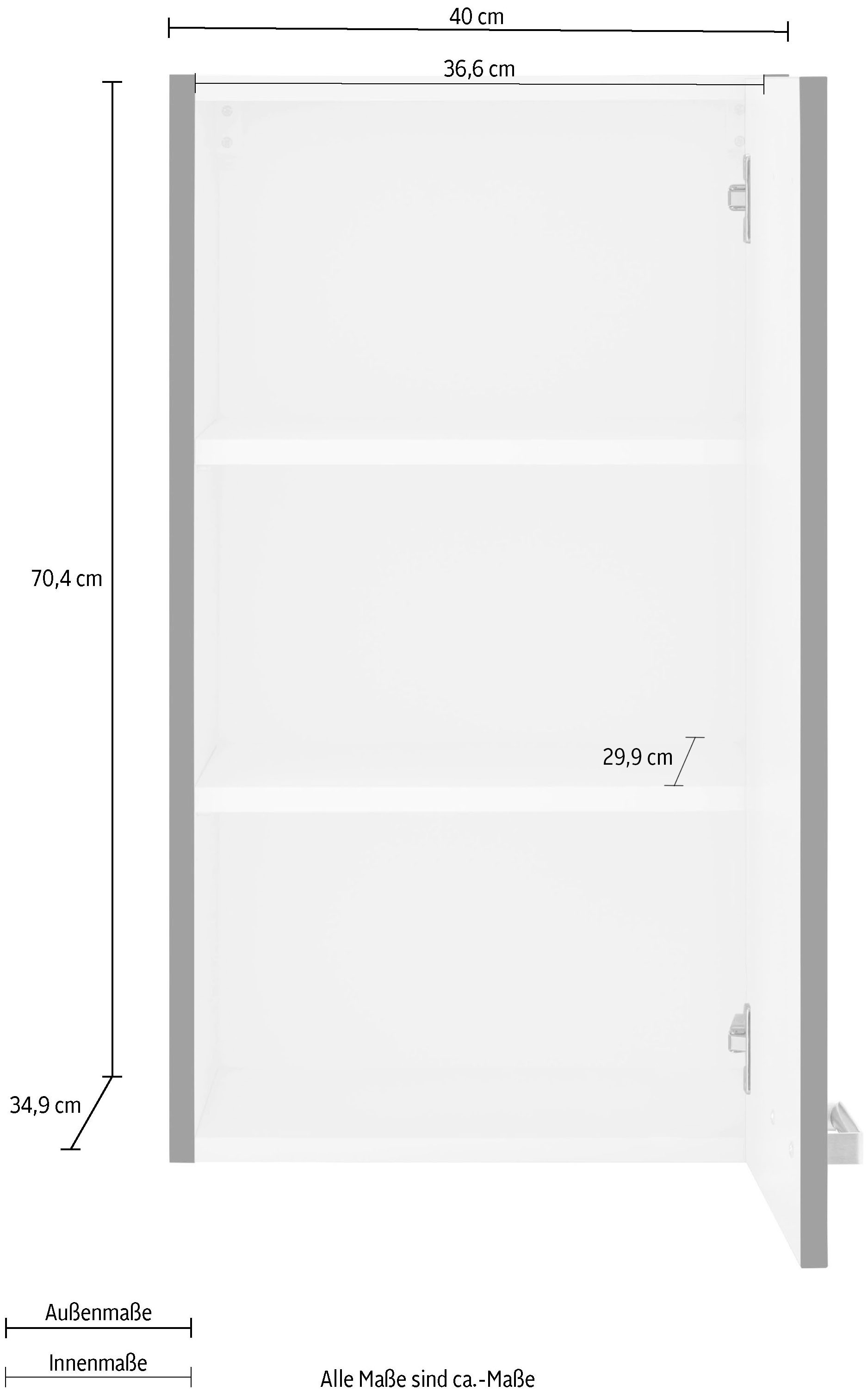 OPTIFIT Hängeschrank »Parma«, Breite 40 cm