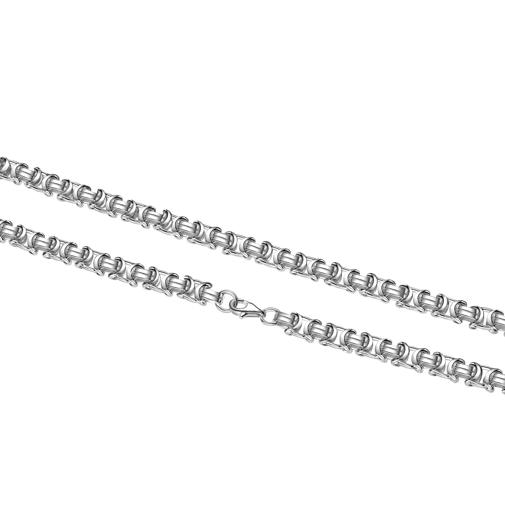 Vivance Collierkettchen »925/- Sterling Silber weiß Etruskerkette 50 cm«