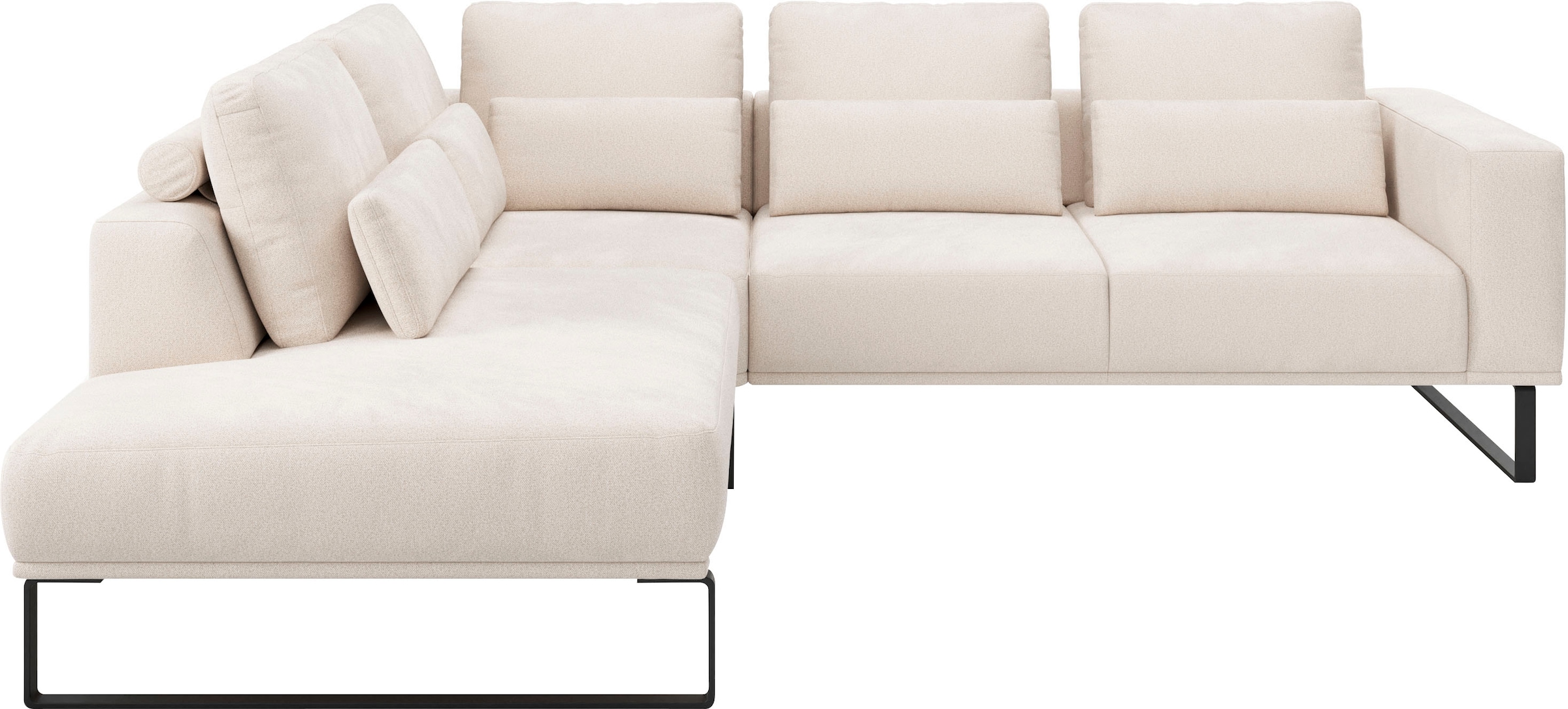 Musterring Ecksofa "JUSTB PM100, stilvoller Lounge-Komfort von Musterring" Kollektion Bettina Zimmermann, optionaler Sitzvorzug & Fuß-Auswahl