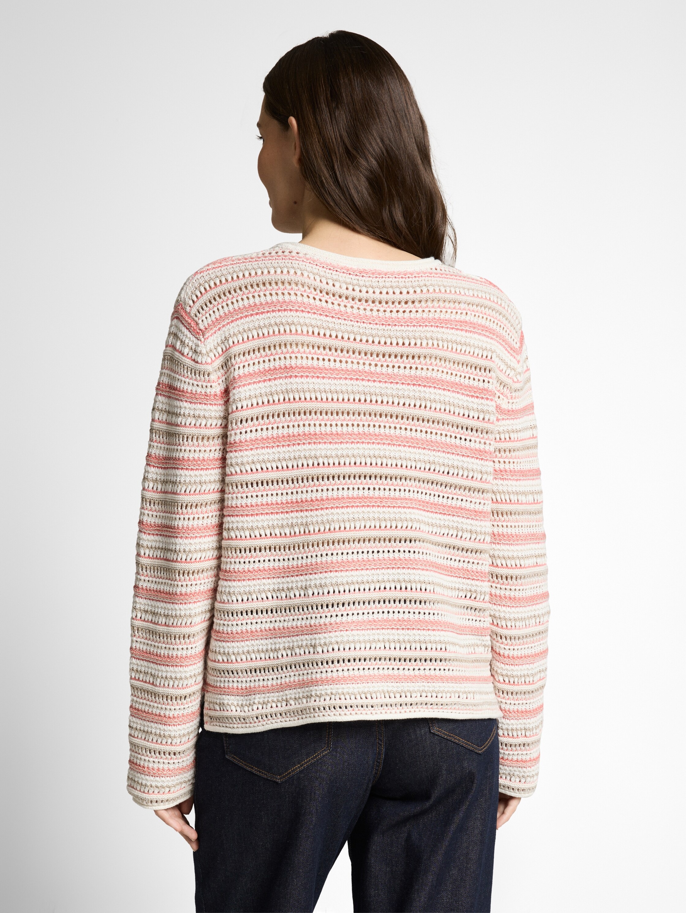 TOM TAILOR Strickpullover mit Streifen Muster günstig online kaufen