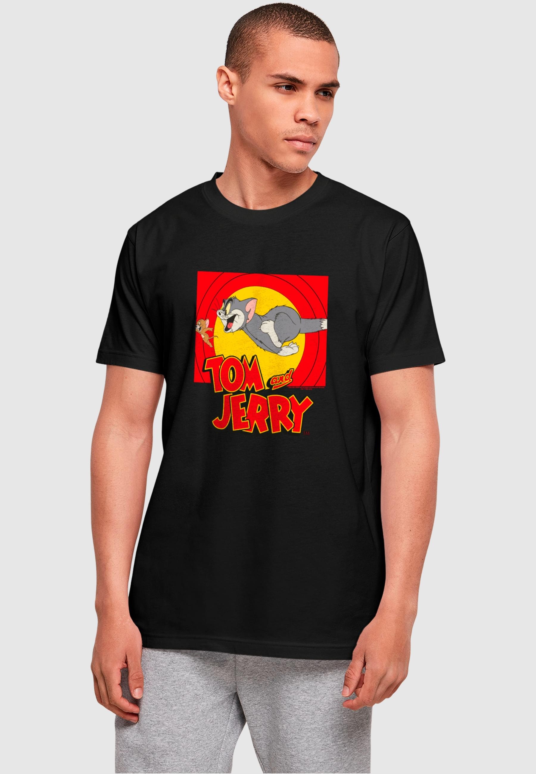 ABSOLUTE CULT T-Shirt »ABSOLUTE CULT Herren Tom and Jerry - Chase Scene T-Shirt«, (1 tlg.)