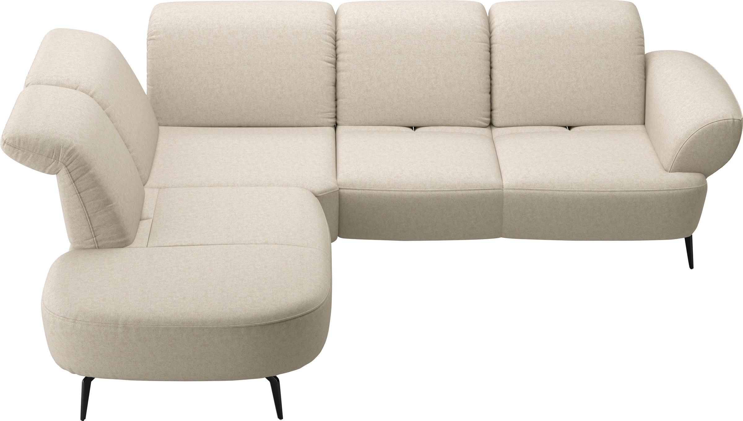 sit&more Ecksofa "Dance", inkl.System Click&Seat und Sitztiefenverstellung günstig online kaufen