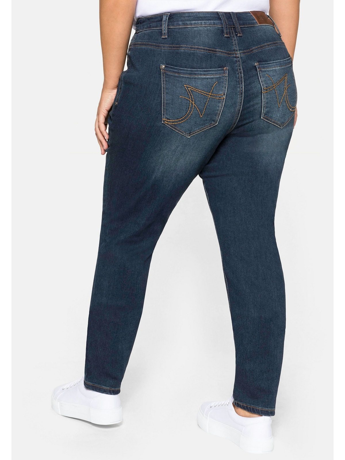 Sheego Stretch-Jeans »Große Größen«, Super elastisches Power-Stretch-Material