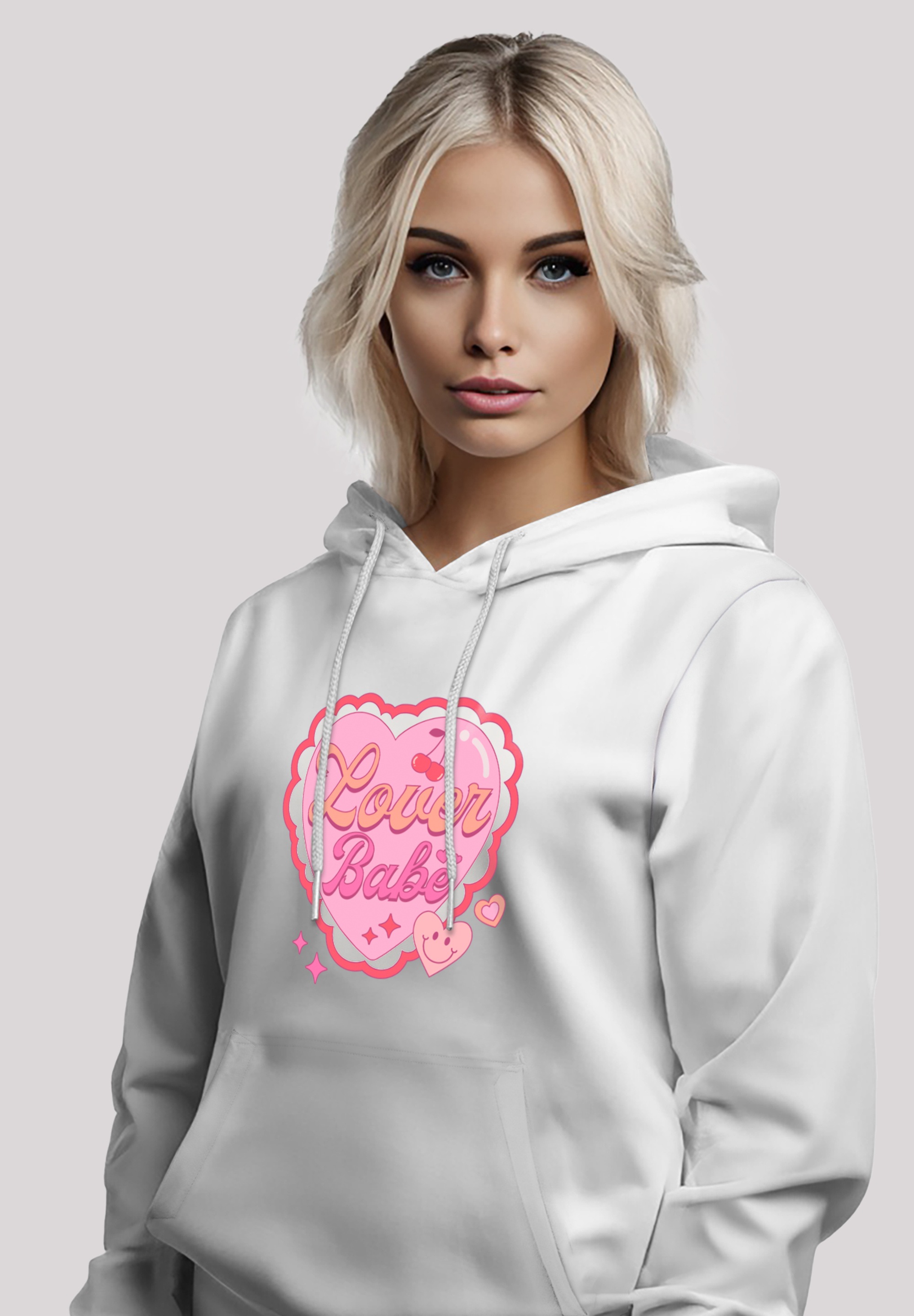 F4NT4STIC Kapuzenpullover »Lover Babe Valentinstag«, Premium Qualität