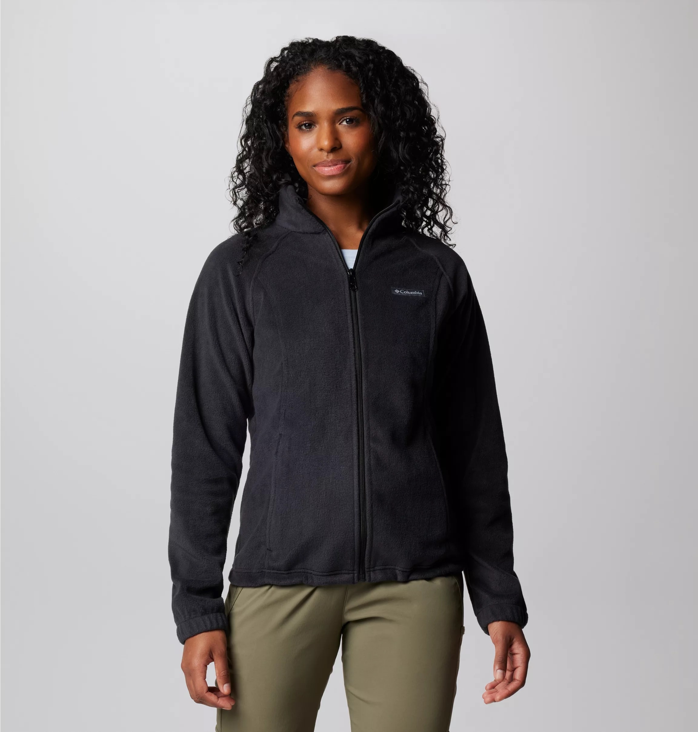 Columbia Fleecejacke "Benton Springs Full Zip" mit Reißverschluss, wärmendes Fleece-Material, wasserabweisend