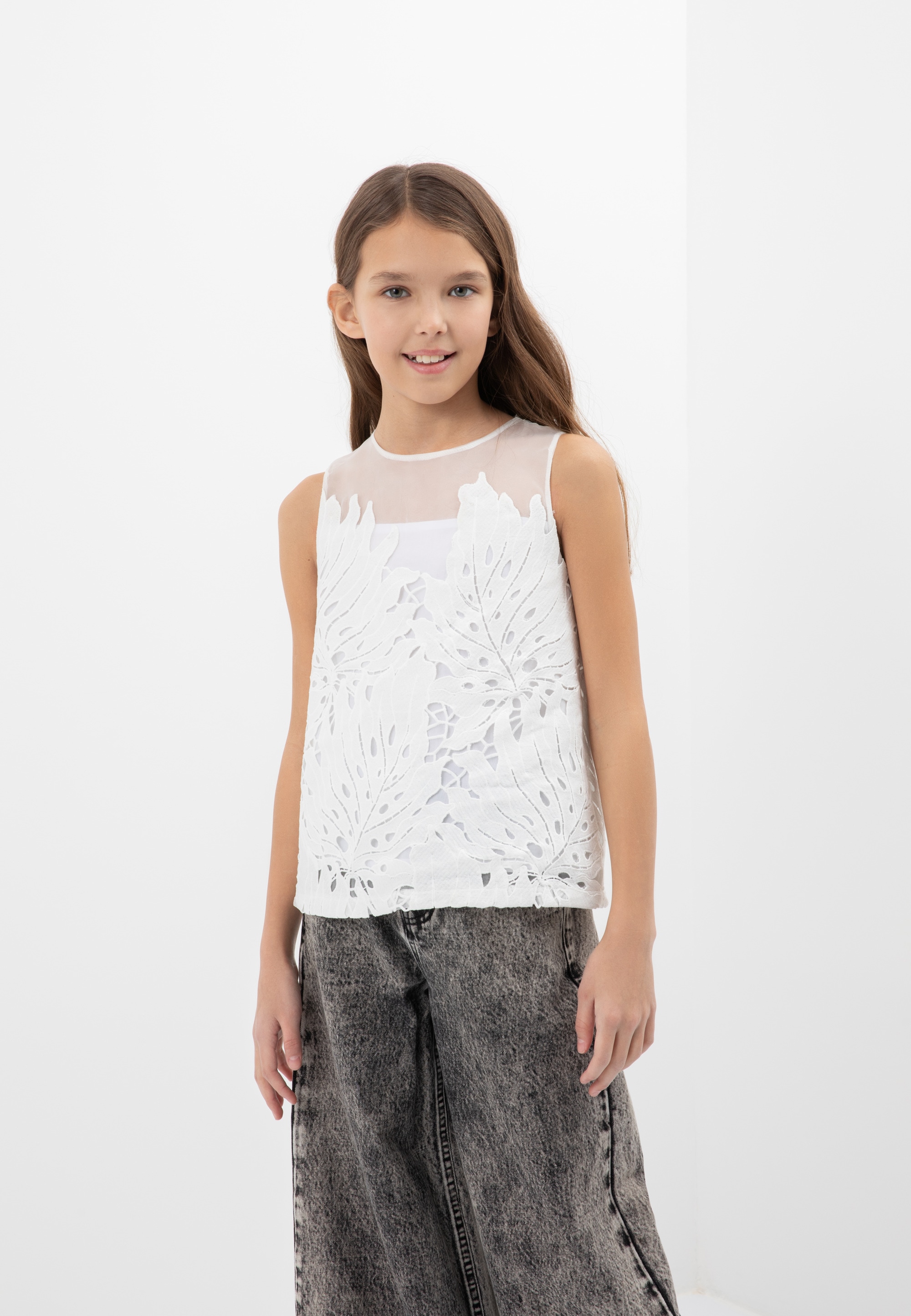 Klassische Bluse, in floralem Design