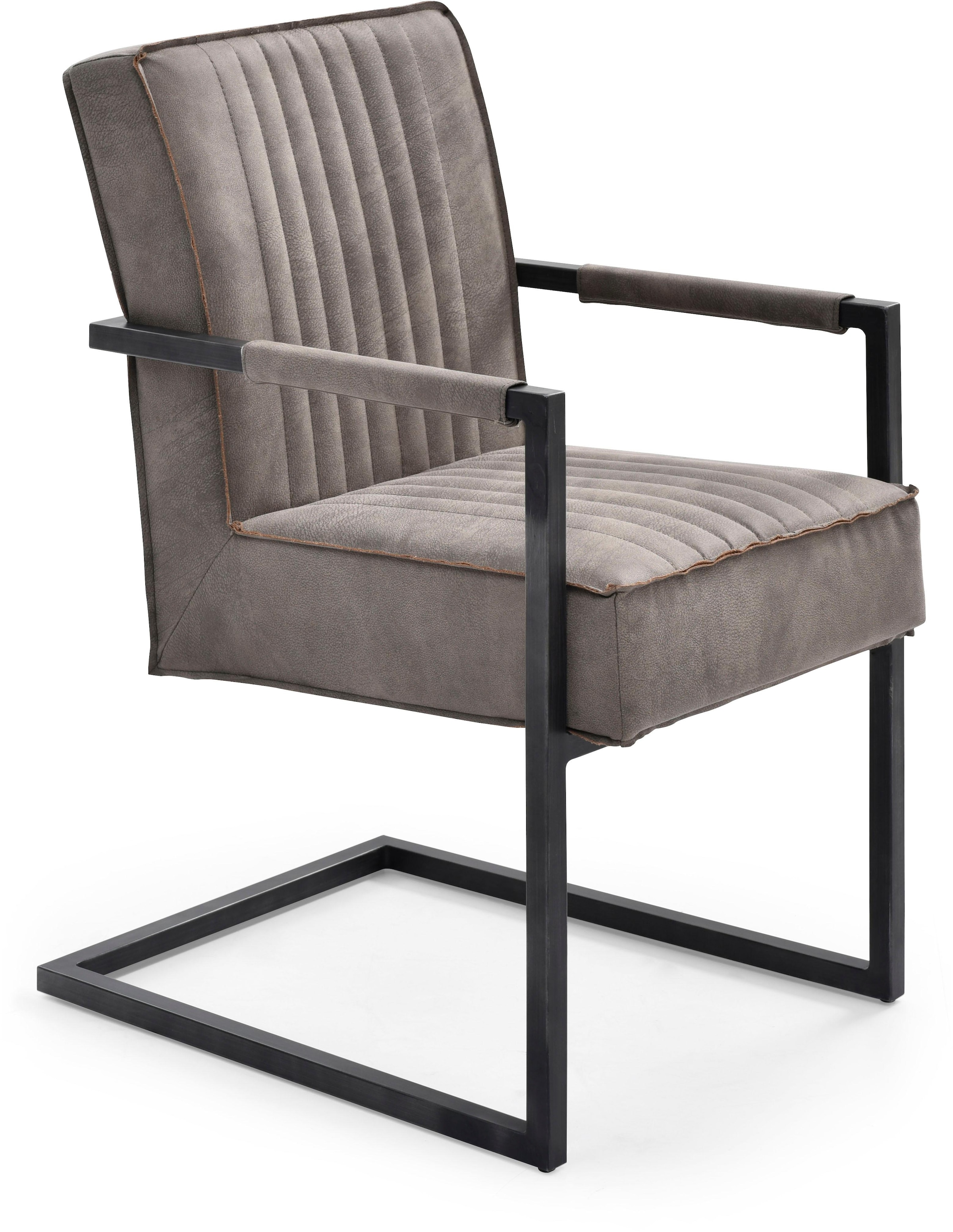 Home affaire Armlehnstuhl "David" (Set) 2 Stk.mit bequemer Federkernpolster günstig online kaufen