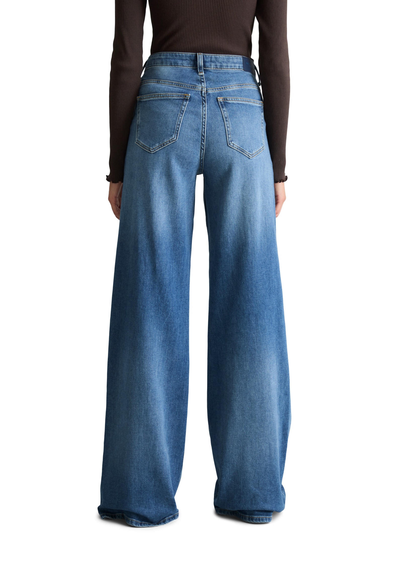 Marc O'Polo DENIM Schlagjeans »aus Organic Cotton-Stretch«
