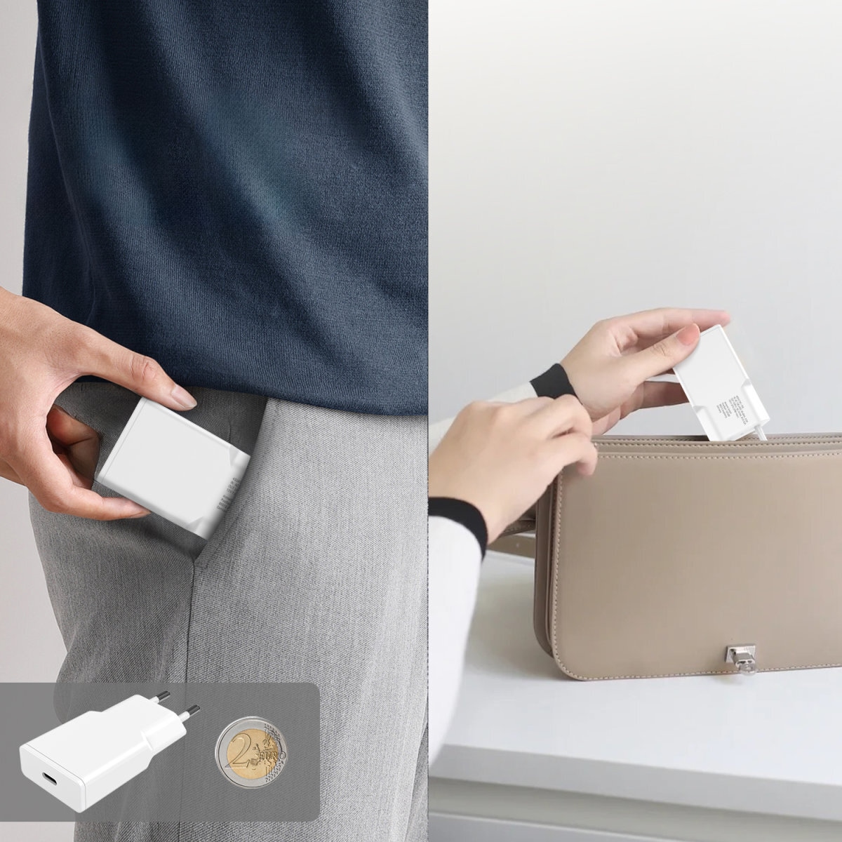 4smarts Schnelllade-Gerät »PDPlug Slim 30W GaN 1x USB-C«