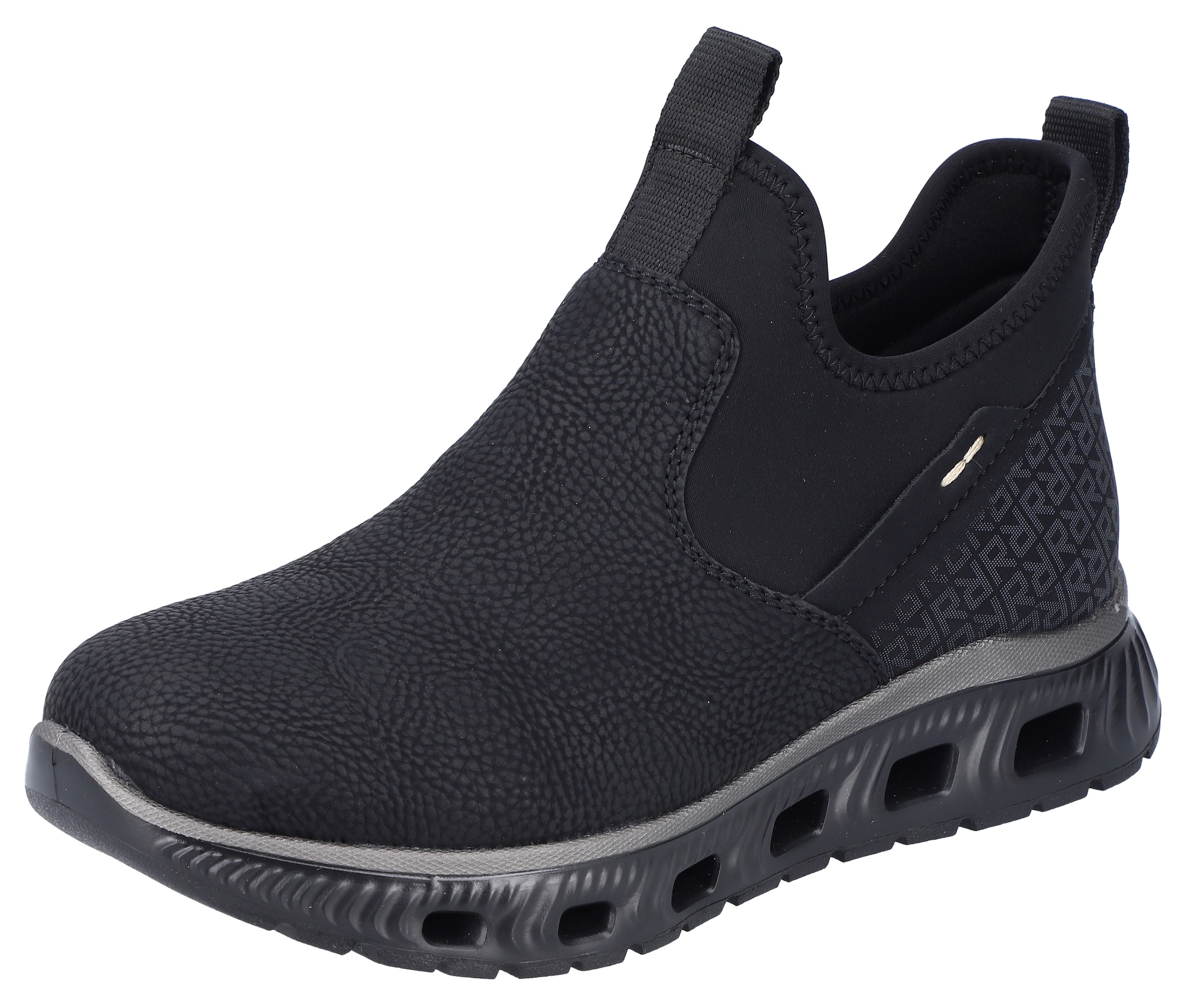 Rieker Schlupfboots, High-Top-Sneaker, Schlupfboots mit elastischem Schaft