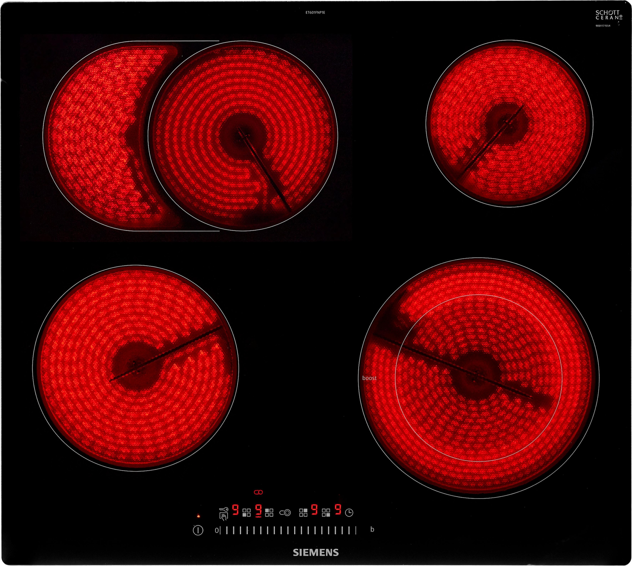 SIEMENS Elektro-Kochfeld von SCHOTT CERAN® »ET...