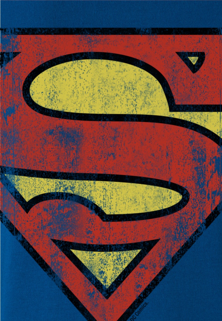 LOGOSHIRT T-Shirt »Superman«, mit klassischem Print