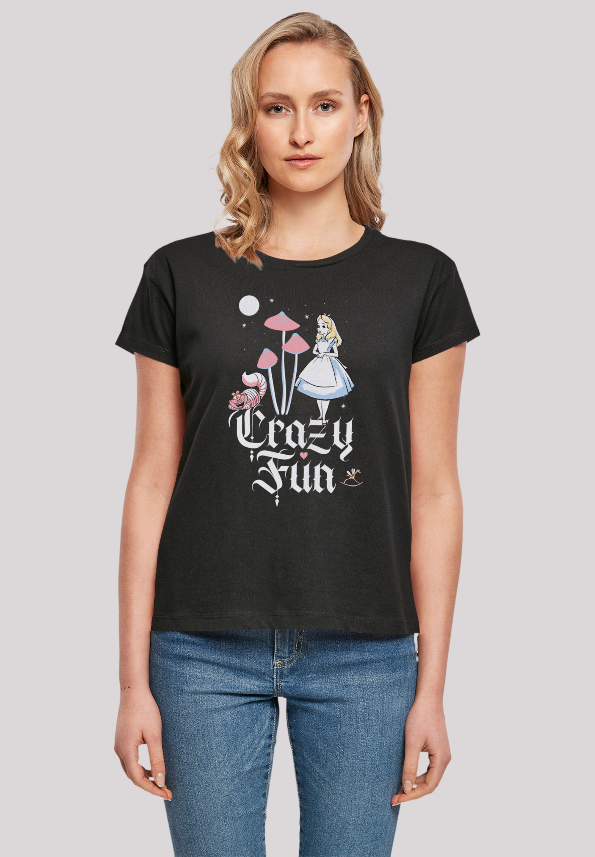 F4NT4STIC T-Shirt "Disney Alice im Wunderland Crazy Fun", Premium Qualität günstig online kaufen