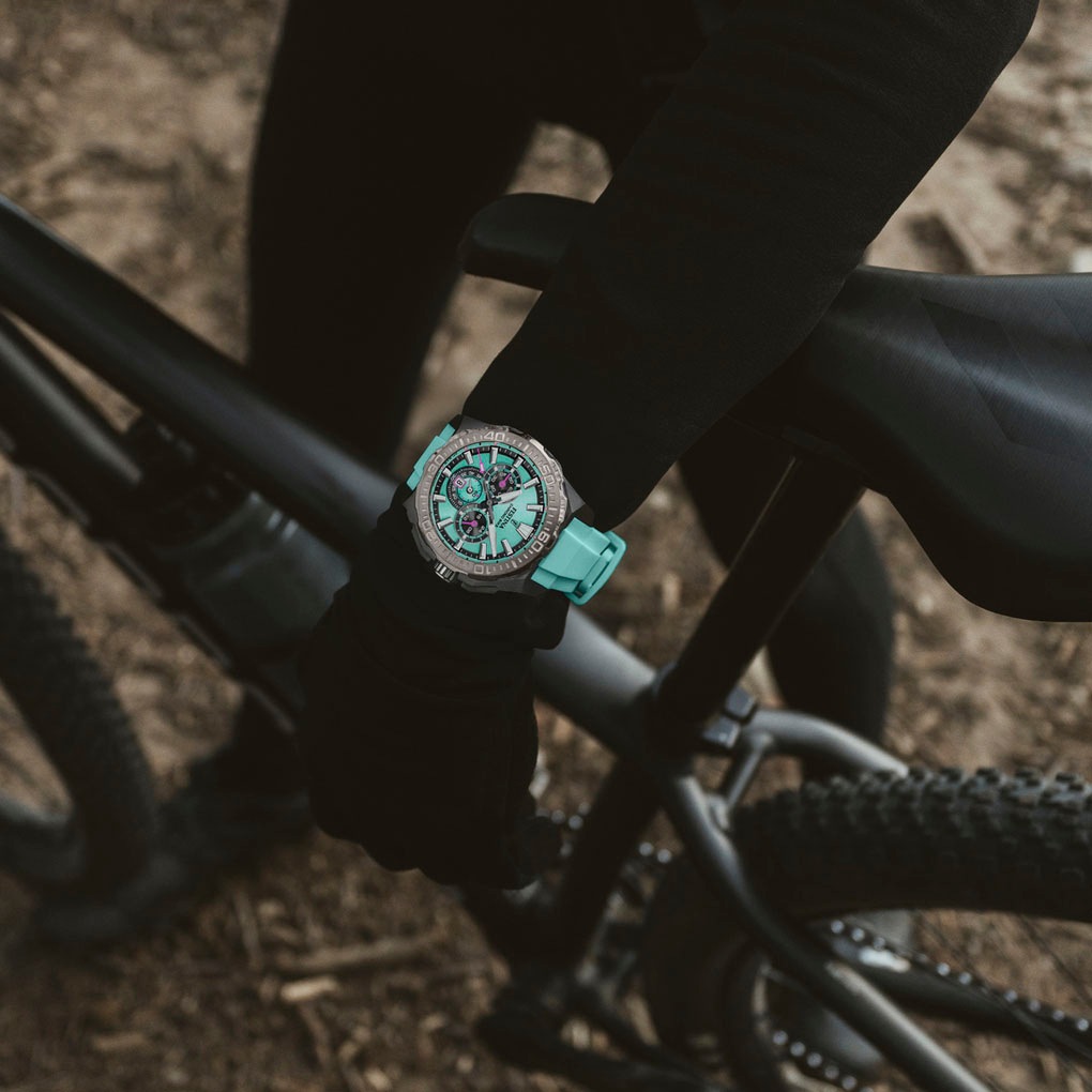 Festina Chronograph »Chrono Bike 2025«, Quarzuhr, Armbanduhr, Herrenuhr, analog, Tag, Stoppfunktion
