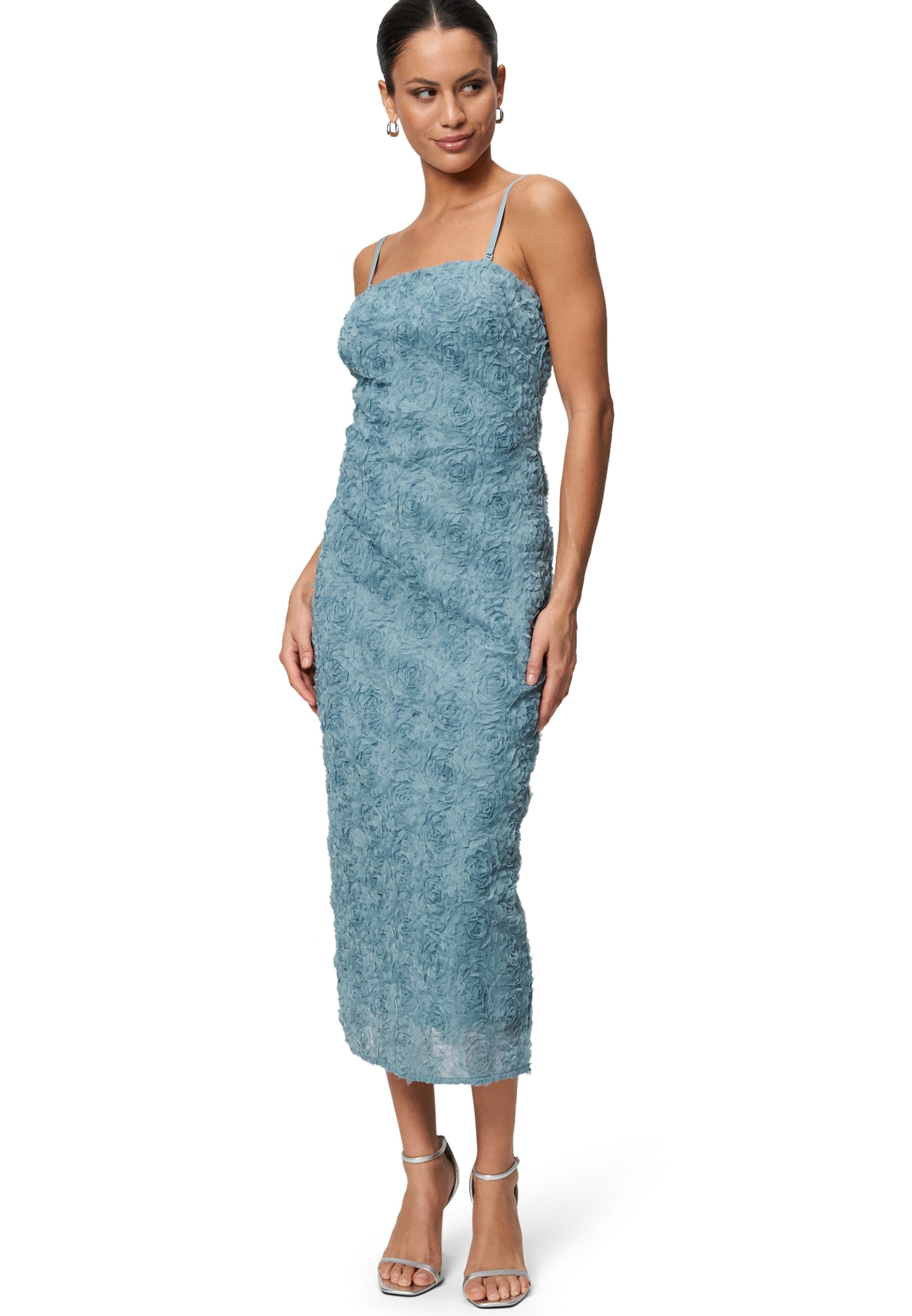 Zero Abendkleid »zero Abendkleid mit 3D Blumen«, weiteres Detail