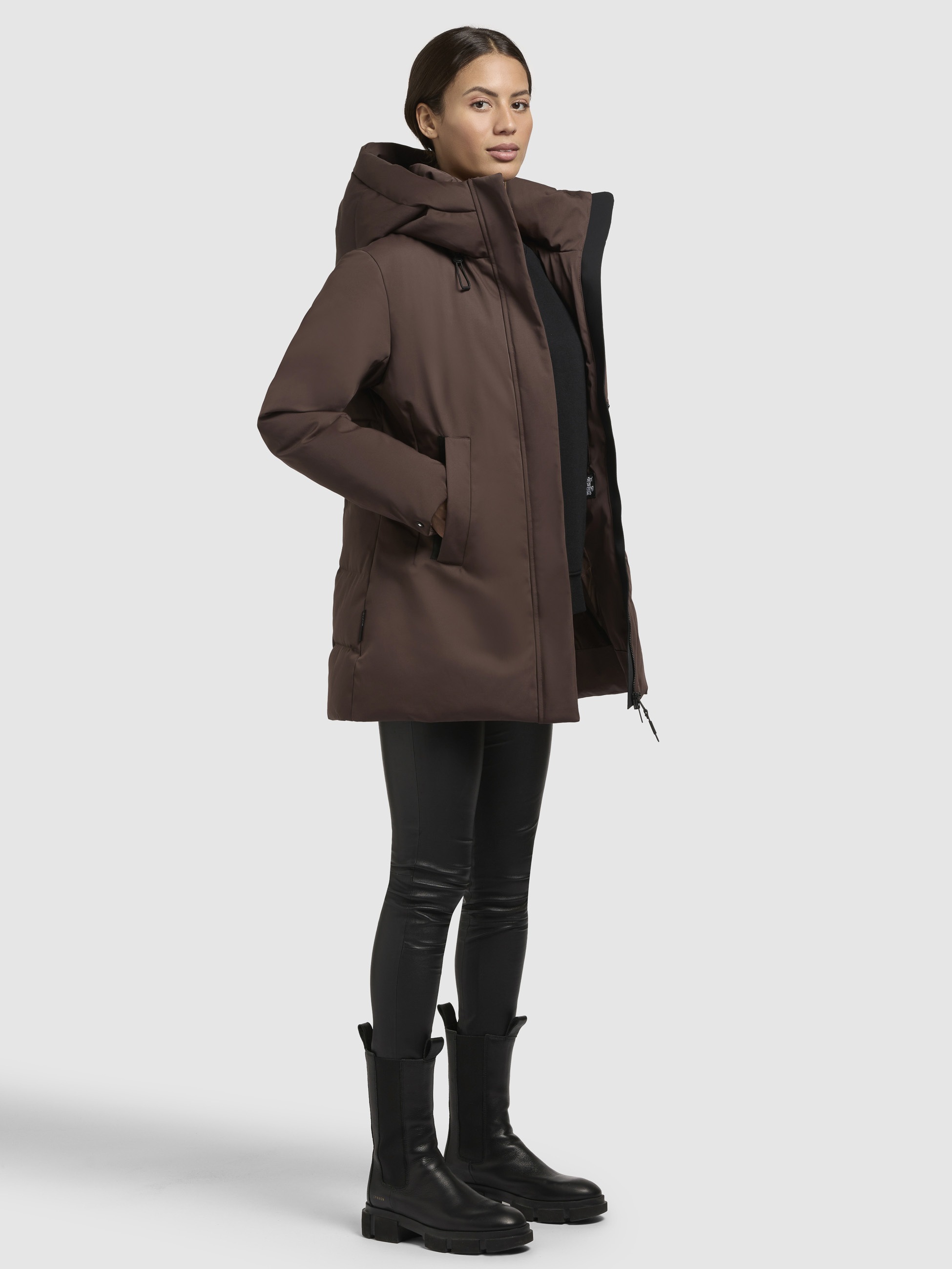 khujo Winterjacke »PALLA«, mit Kapuze