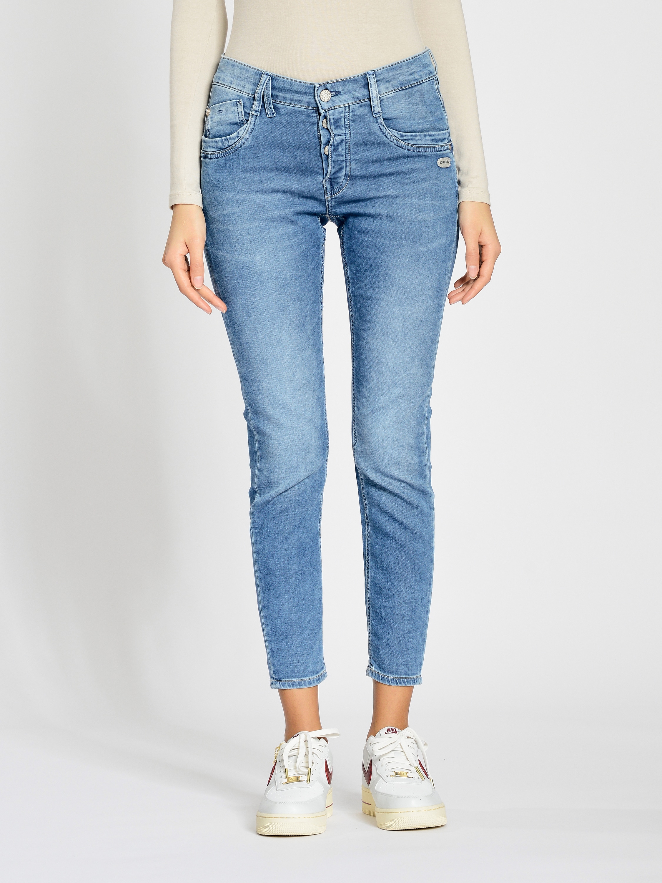 GANG Relax-fit-Jeans »GANG Jeans Relaxed Fit 94GERDA CROPPED«