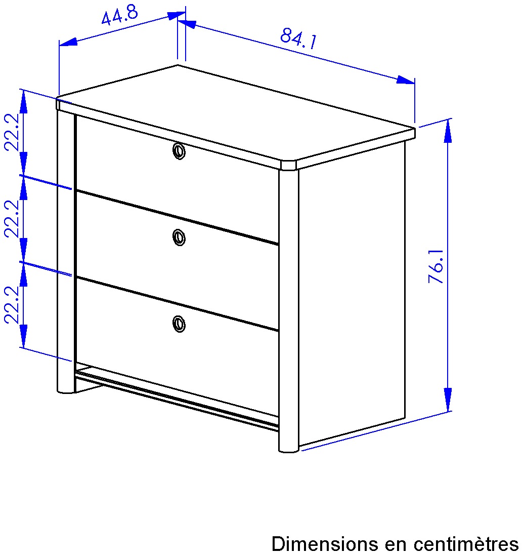 Gami Schlafzimmer-Set »Set 3 Tlg«, Ein richtiges Hausbett