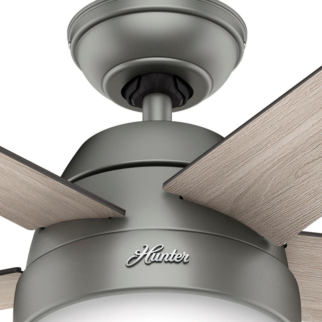 Hunter Deckenventilator »Stile, 117cm Mattes Silber«