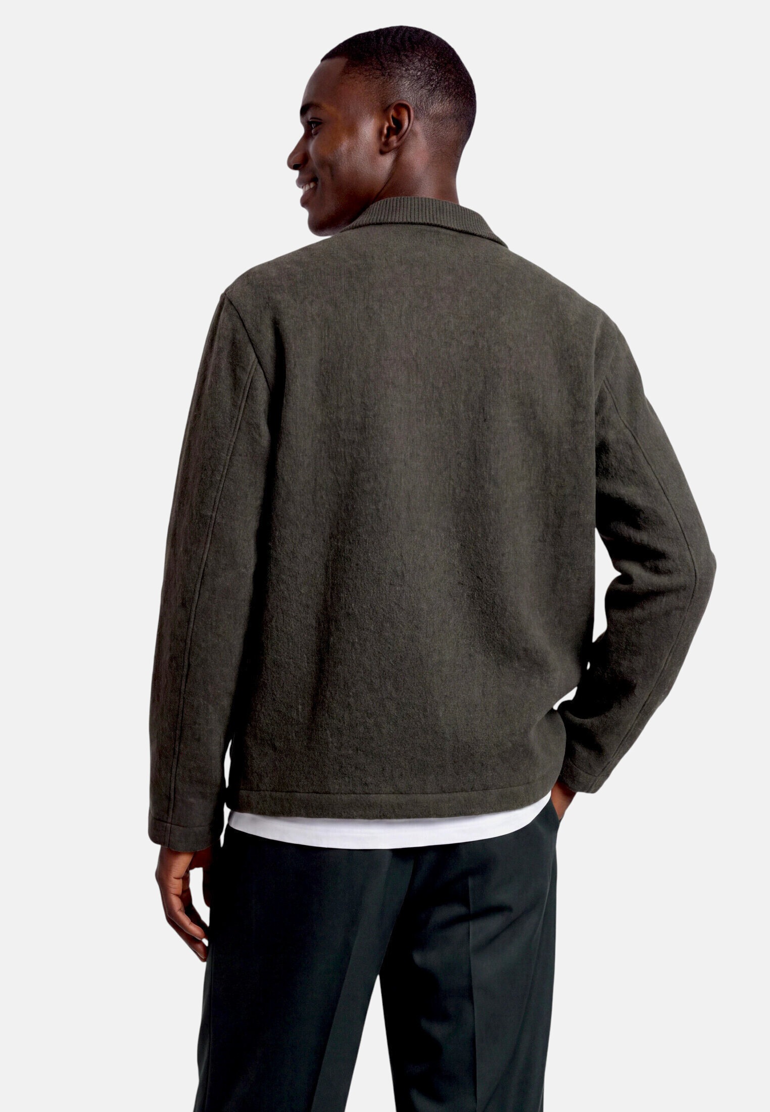 Zero Strickjacke »Herren mit aufgesetzter Brusttasche« Knopfleiste