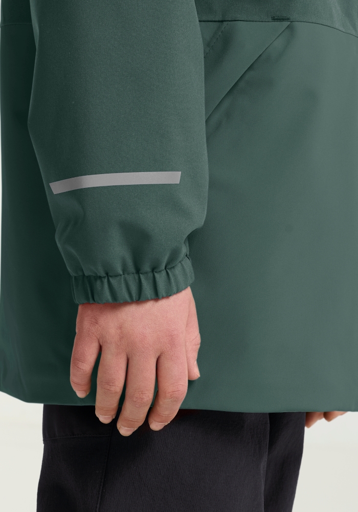 Jack Wolfskin Outdoorjacke »SNOW DAYS JKT KIDS« für Kinder, wasserdichte Ausstattung, mit kuscheligem Innenfutter