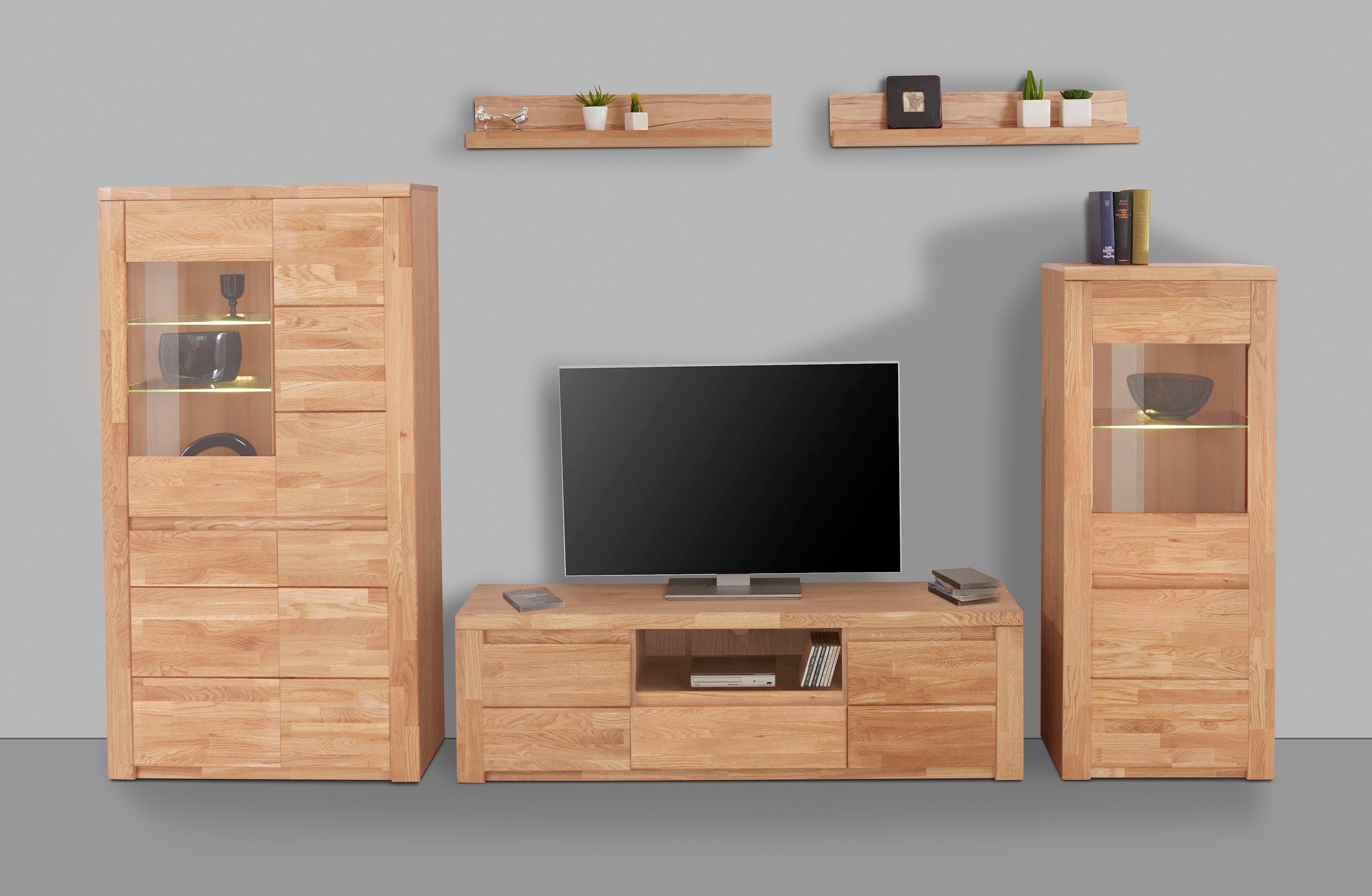 Thumbnail - OTTO home Wohnwand "Burani" Set, 4 Stk. tlg.