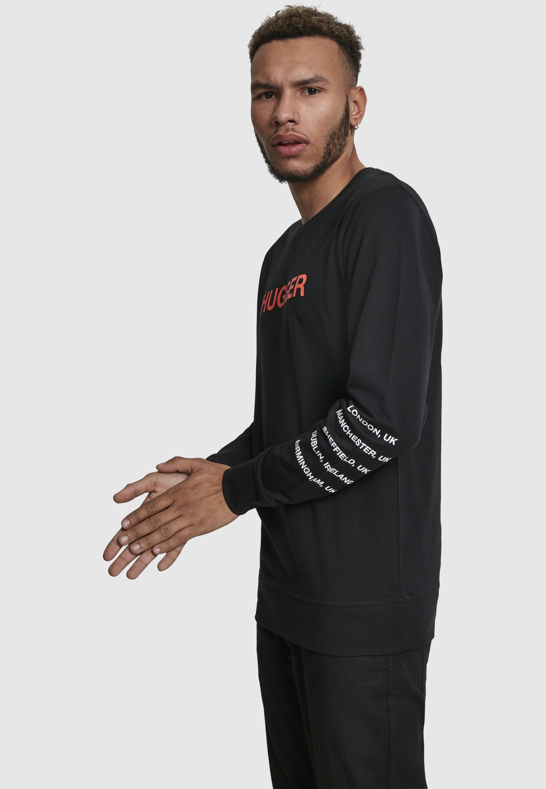 Merchcode Sweater »Merchcode Herren Thugger Childrose Crewneck«, 1 Stk.
