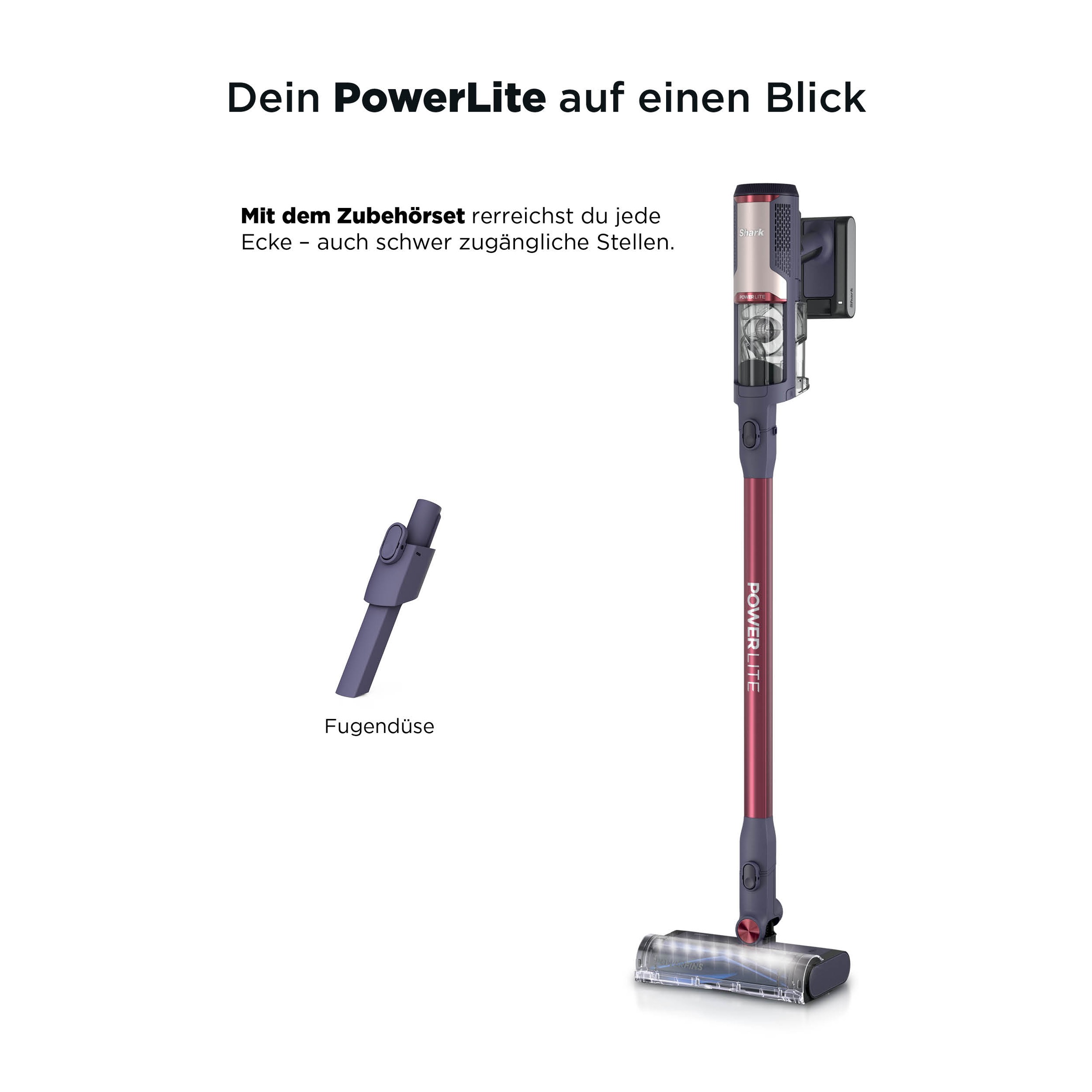 Shark Akku-Bodenstaubsauger »BU1621EU PowerLite«