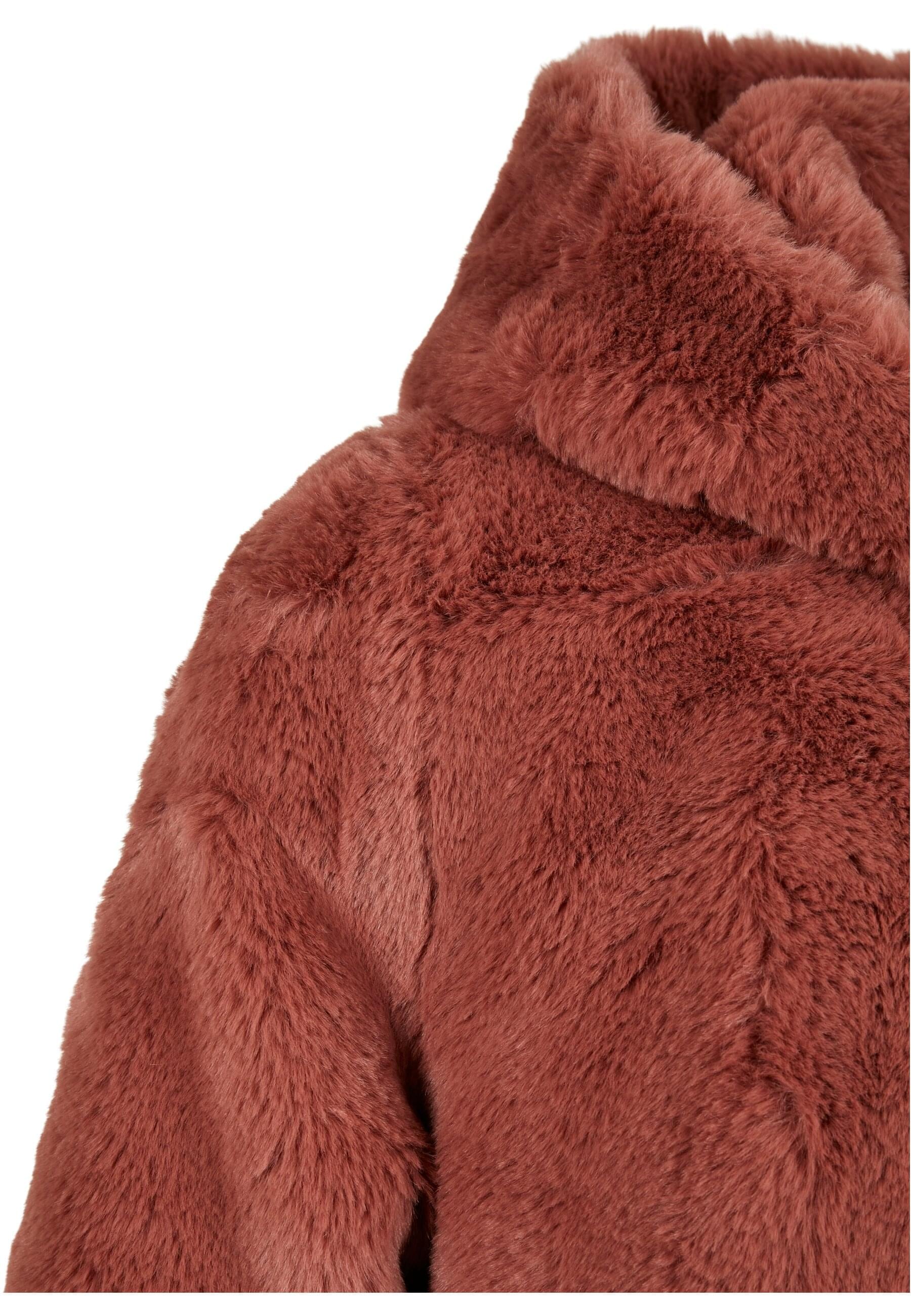 Hooded hot sale teddy coat