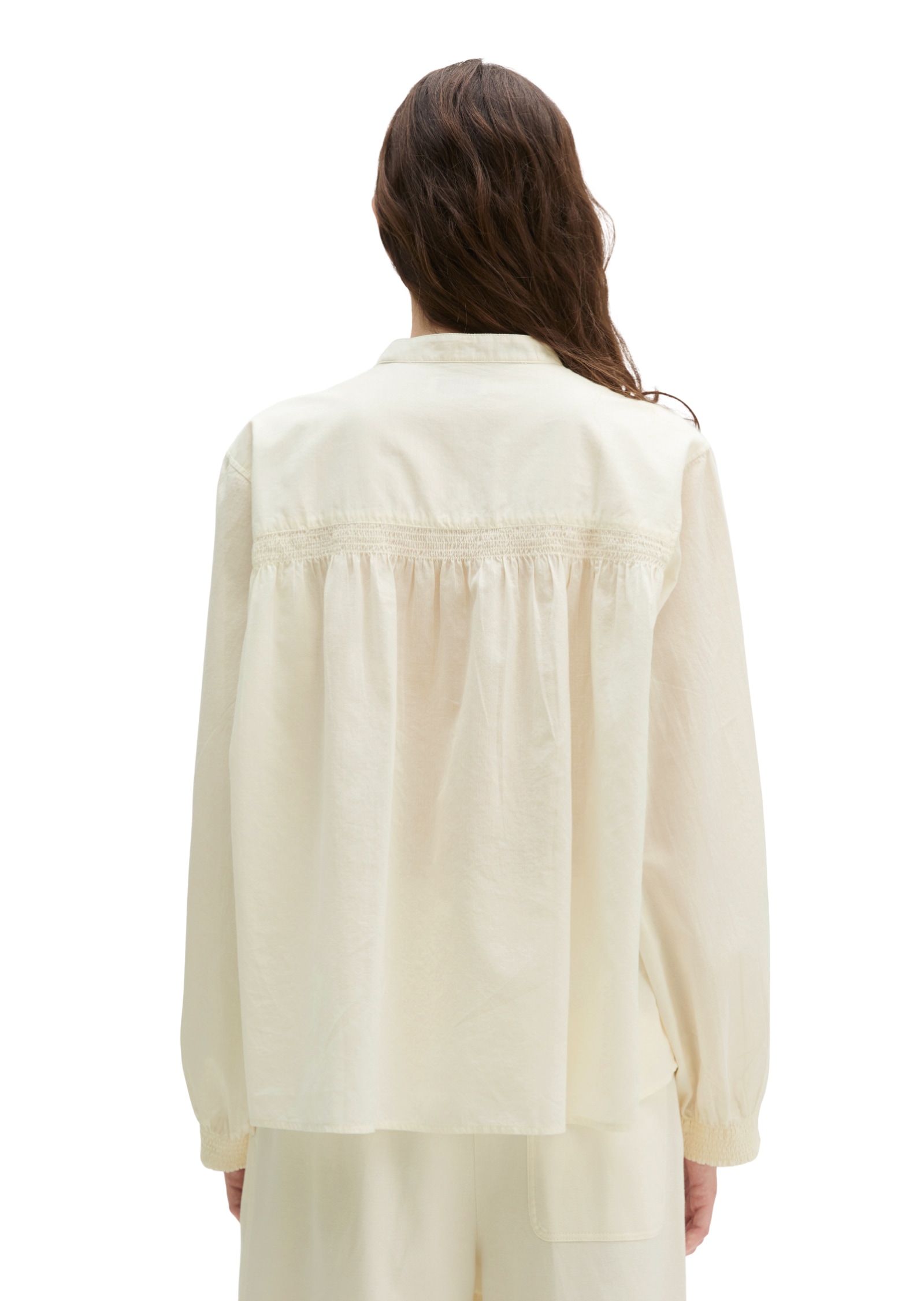 Marc O'Polo Langarmbluse relaxed aus weichem Baumwoll-Voile