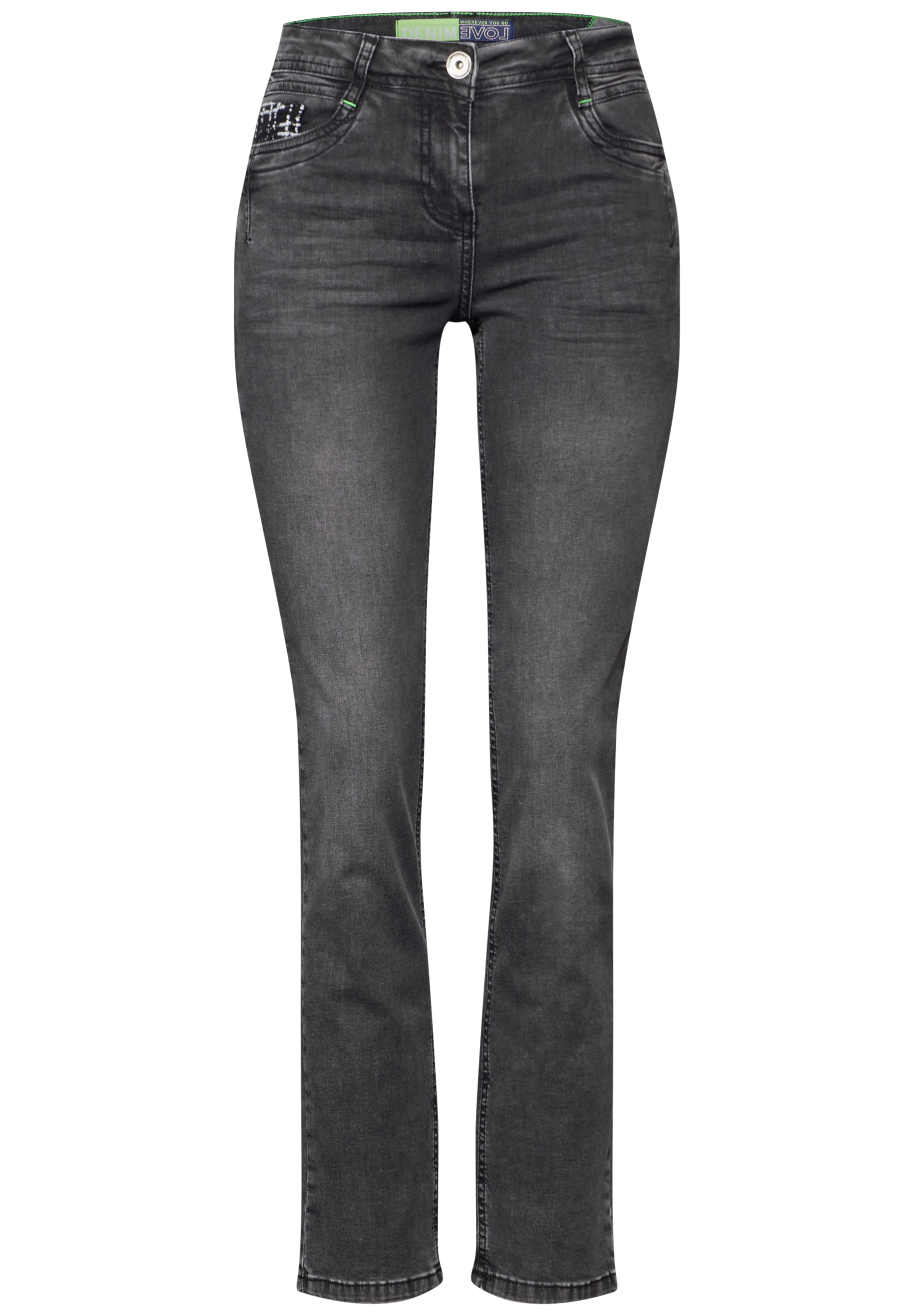 Cecil Regular-fit-Jeans »Style Scarlett«, in schöner Basic-Waschung