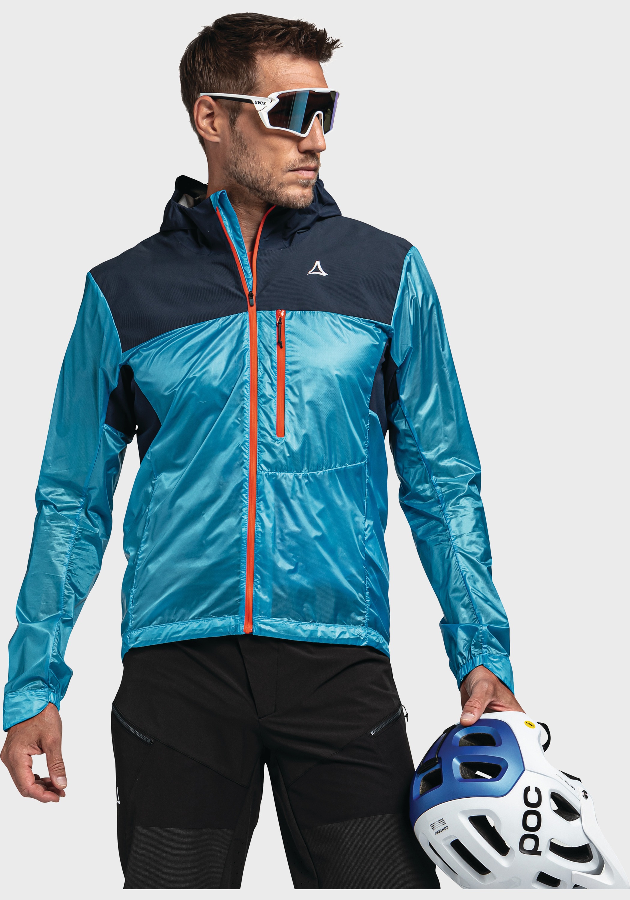 Schöffel Outdoorjacke »Hybrid Jkt Flow Trail M«, mit Kapuze
