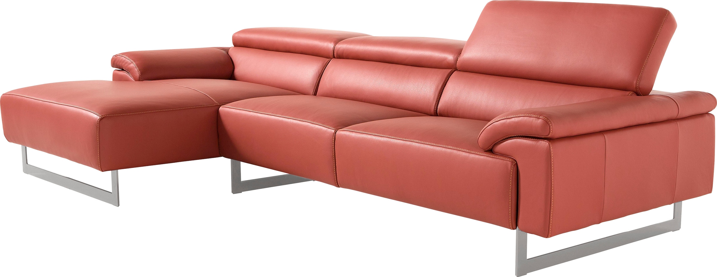 Egoitaliano Ecksofa "Malika, edel und bequem, Designsofa mit hochwertigen B günstig online kaufen