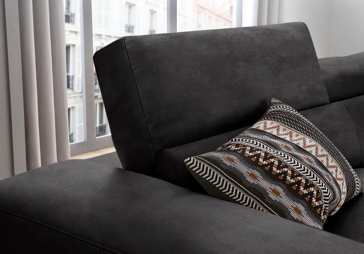 Thumbnail - W.SCHILLIG Ecksofa "piedroo, Designsofa mit tollem Sitzkomfort, bequem und elegant, L-Form", Kopfteilverstellung, wahlwe...