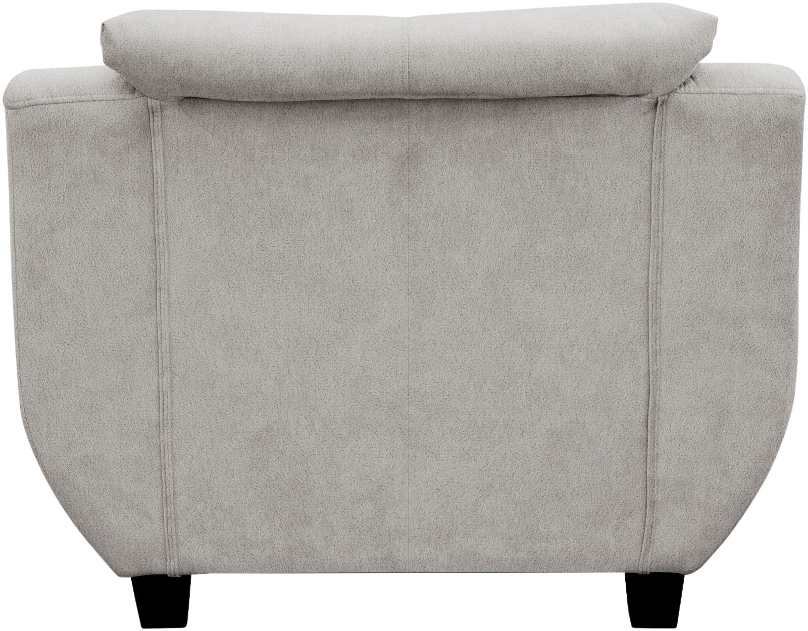 OTTO home Sessel »Silkeborg Sitzbreite: 49 cm, gemütlich und formschön« aus pflegeleichtem, weichem Luxus-Microfaser