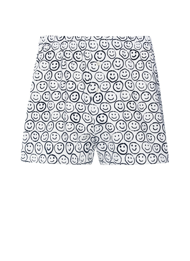 Trigema Boxershorts »TRIGEMA Boxer-Shorts mit freundlichem Smiley-Muster«, (1 St.)