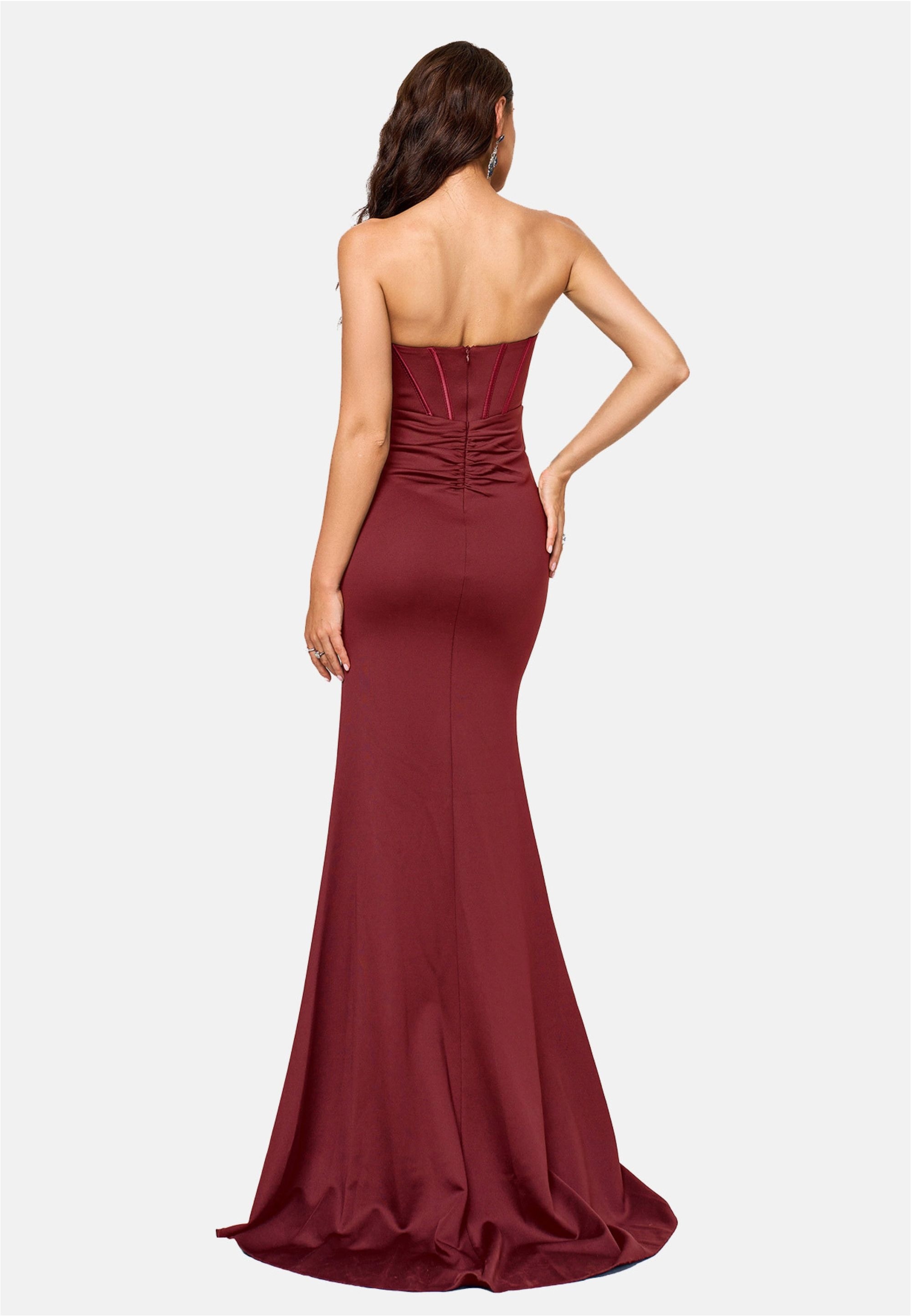Moda Minx Jerseykleid, im schulterfreien Design