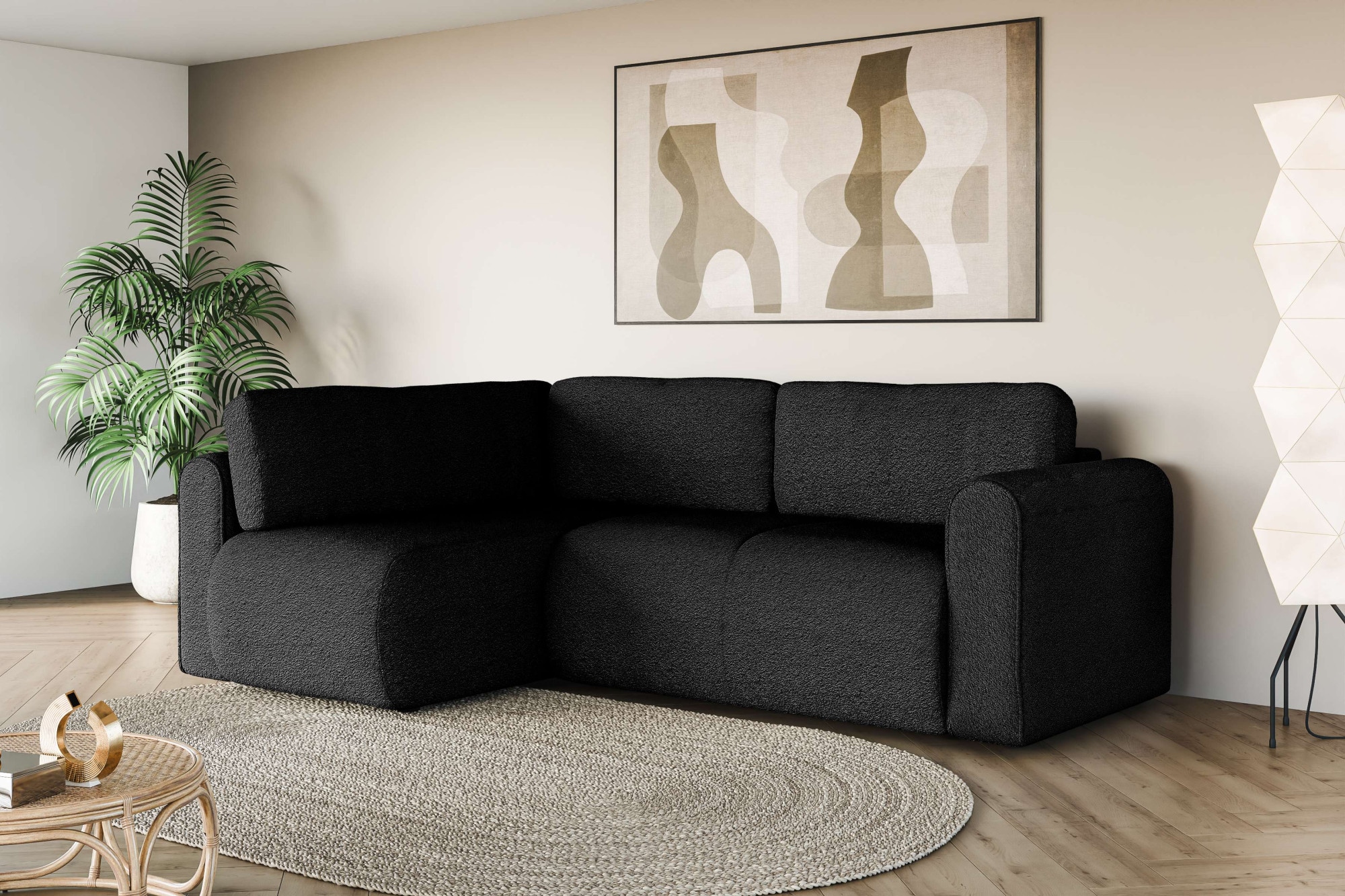 OTTO home Ecksofa "Zacharia wahlweise Schlafsofa mit Bettkasten, B/T/H 250/ günstig online kaufen