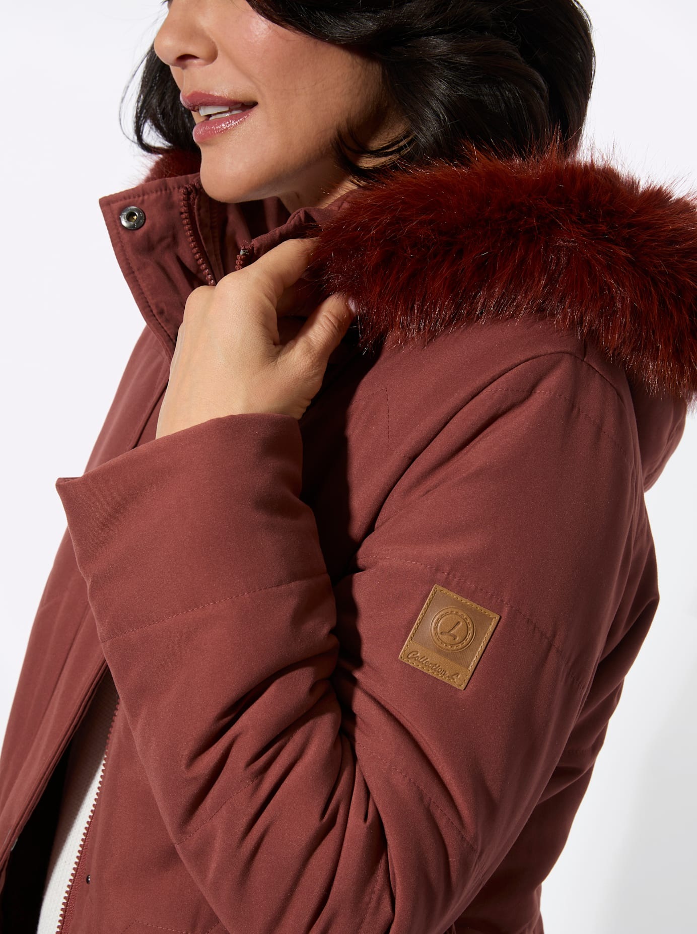 Casual Looks Steppjacke mit Kapuze