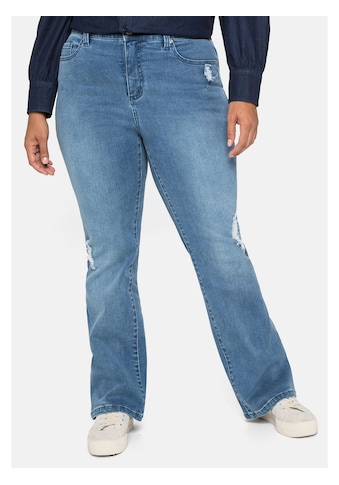 Sheego Bootcut-Jeans »sheego Jeans«, mit Bodyforming-Effekt und High-Waist-Bund kaufen