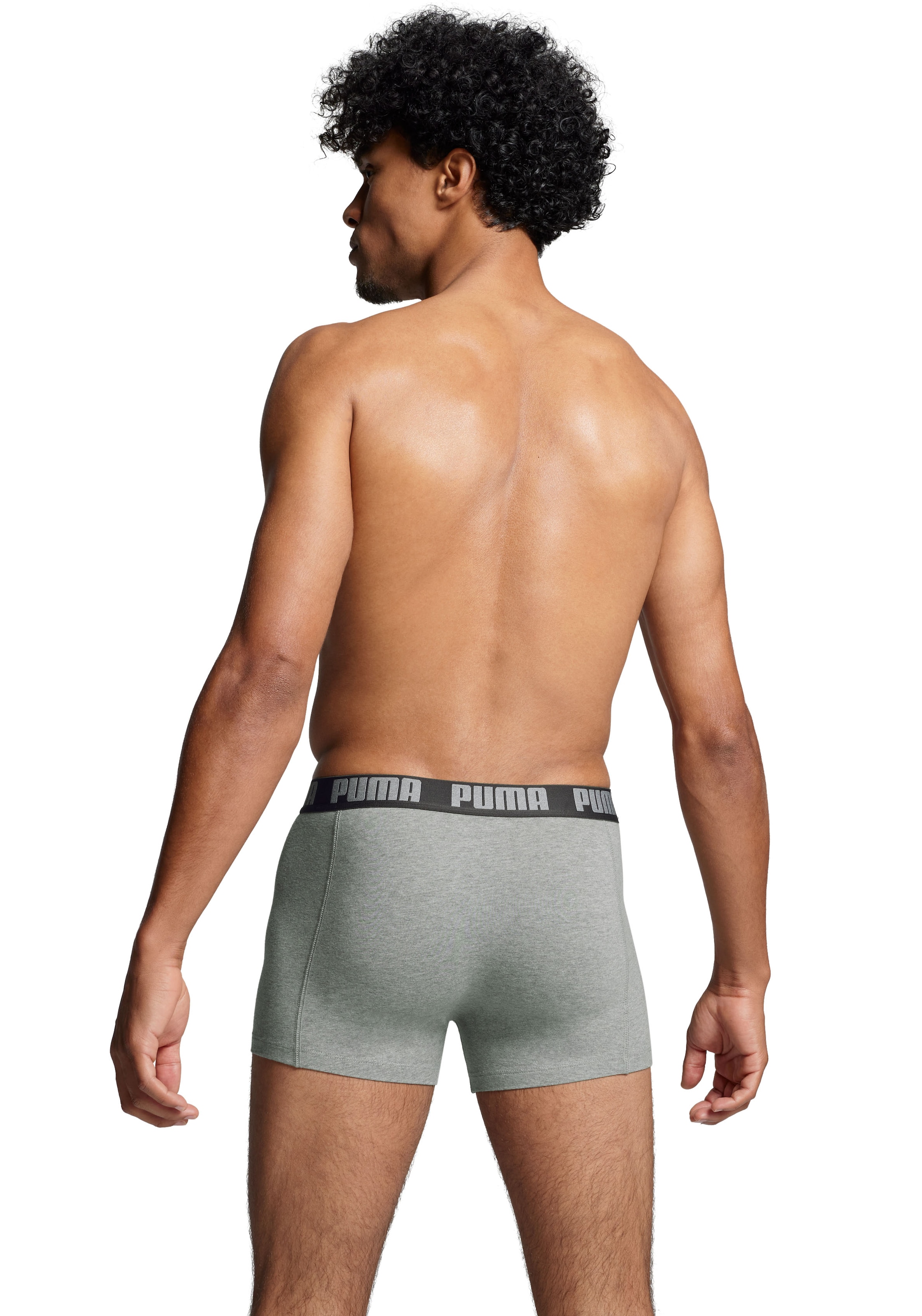 PUMA Boxershorts »PUMA MEN EVERYDAY BOXER 6P ECOM«, (6er Pack), Elastischer Logobund, Stretchmaterial, ohne Eingriff