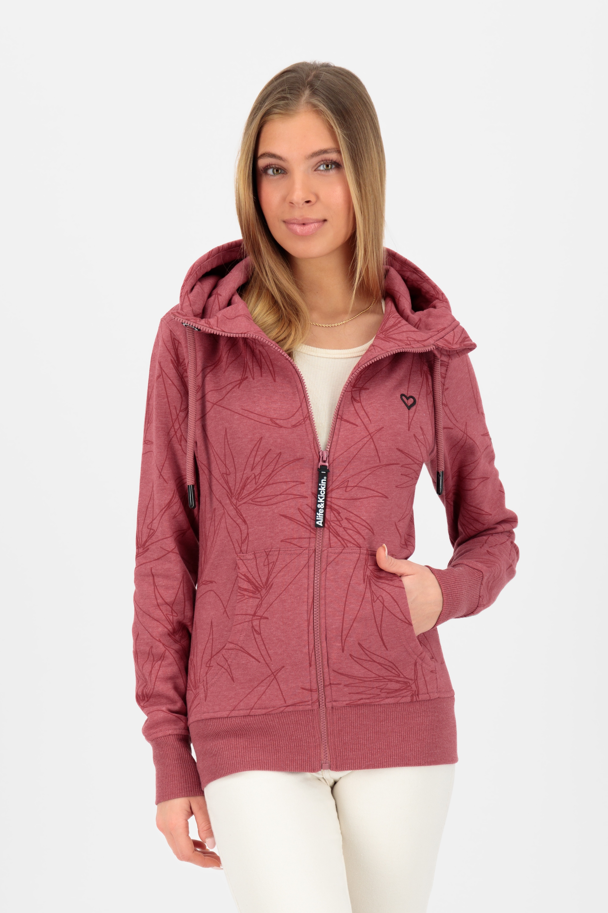 Alife & Kickin Kapuzensweatjacke "Damen YasminAK B" günstig online kaufen