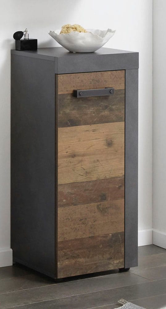 INOSIGN Unterschrank »Ilana« Badschrank im modernen Industrial Style - Maße (B/T/H) 36/31/81 cm