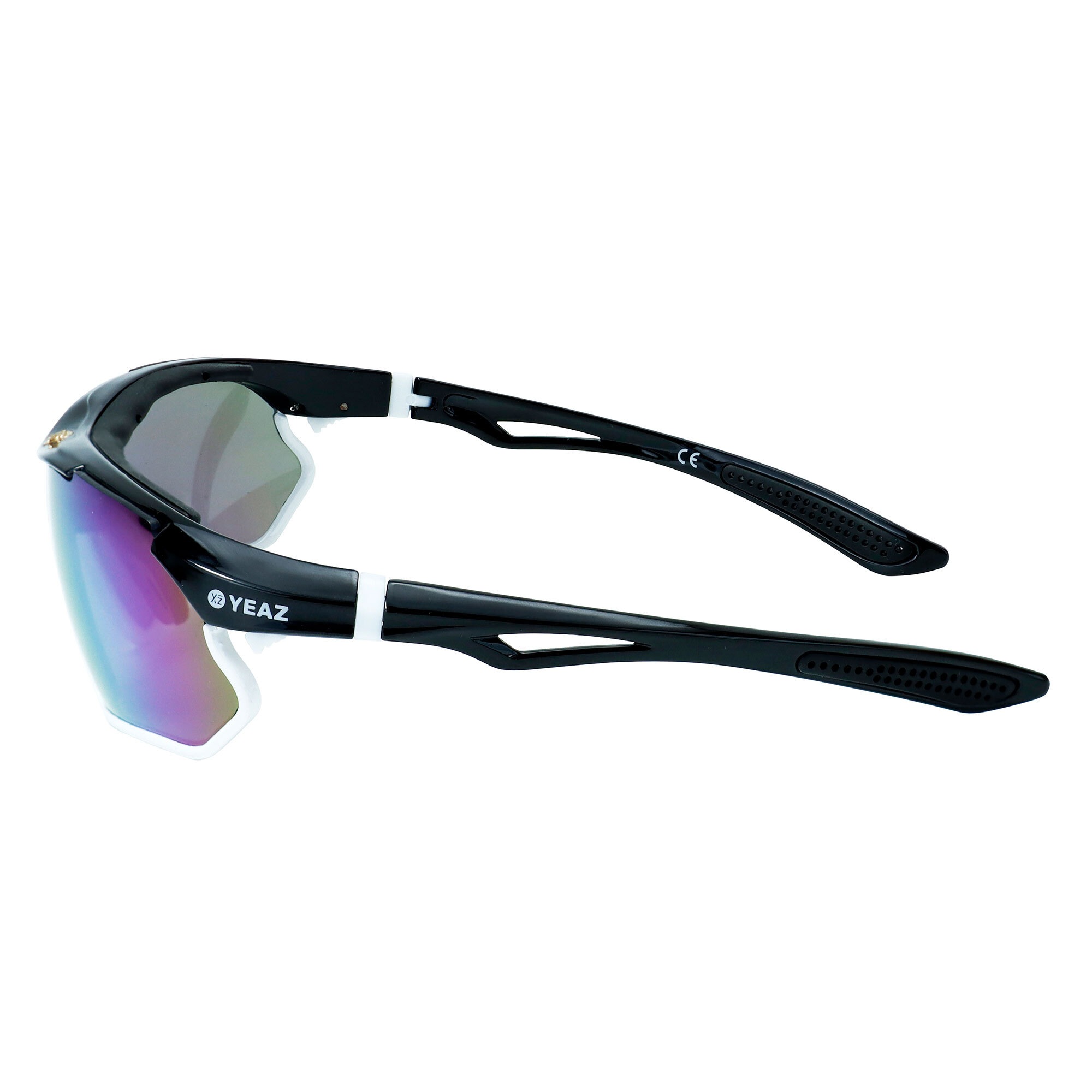 Thumbnail - YEAZ Sportbrille "Sport-Sonnenbrille schwarz/weiß/lila SUNRAY"