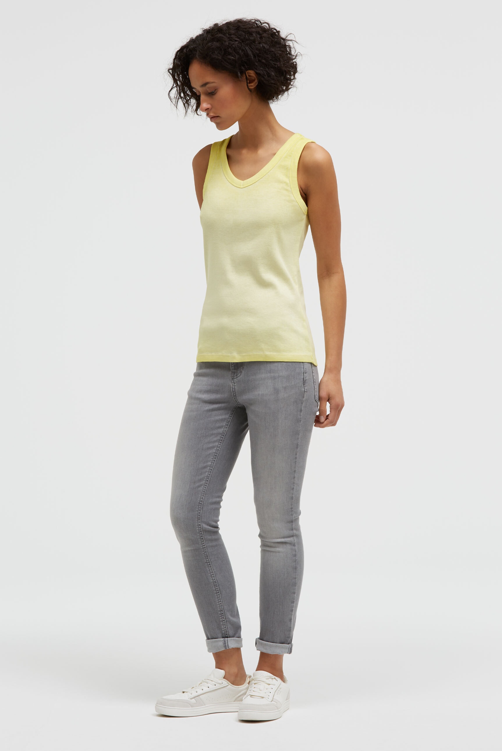 SOCCX Tanktop aus Baumwolle