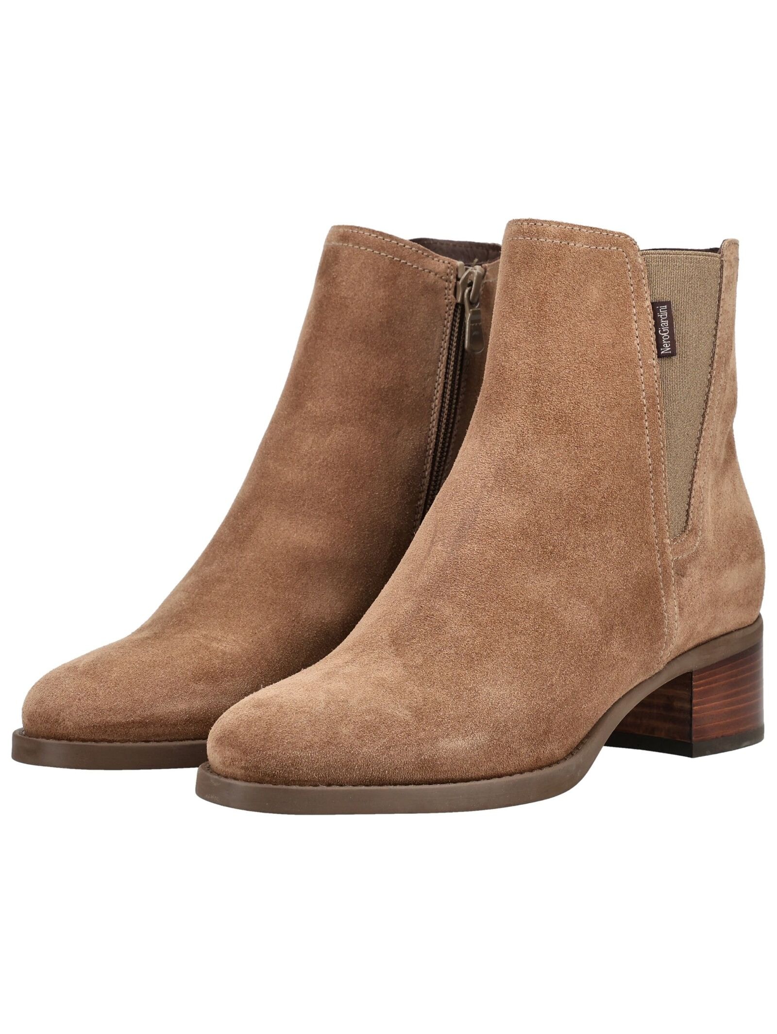 Nero Giardini Stiefelette »Nero Giardini Stiefelette Veloursleder/Textil«