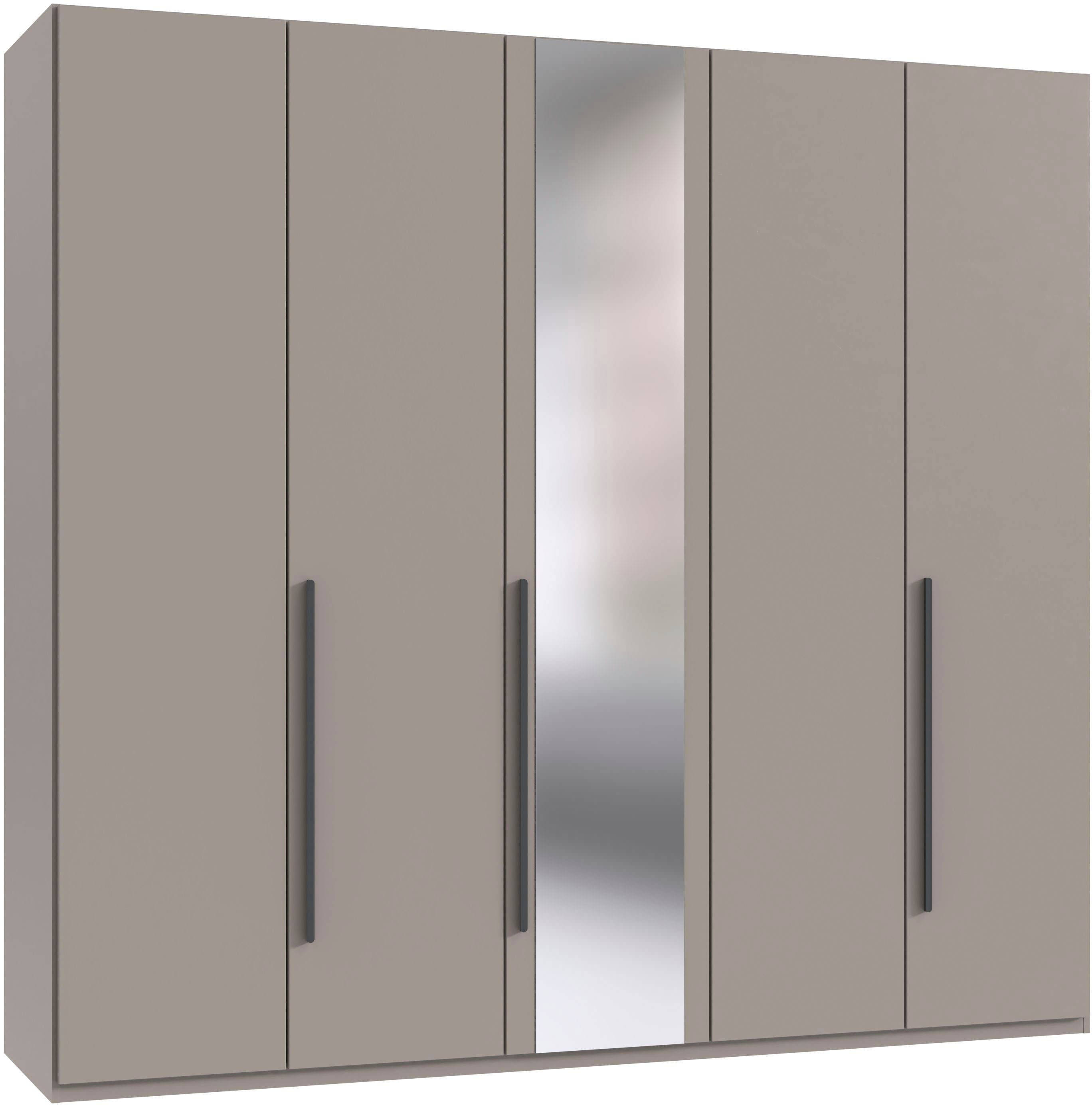 Wimex Drehtürenschrank "London in den Breiten 180cm, 225cm und 270cm erhältlich, inkl. Spiegel" Kleiderschrank wahlweise mit Basic- o. Premium-Ausstattung erhältlich