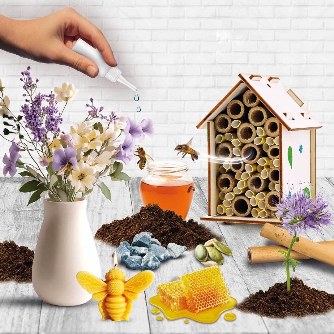 Lisciani Experimentierkasten »Woozle Goozle - Das Bienenlabor« Made in Europe