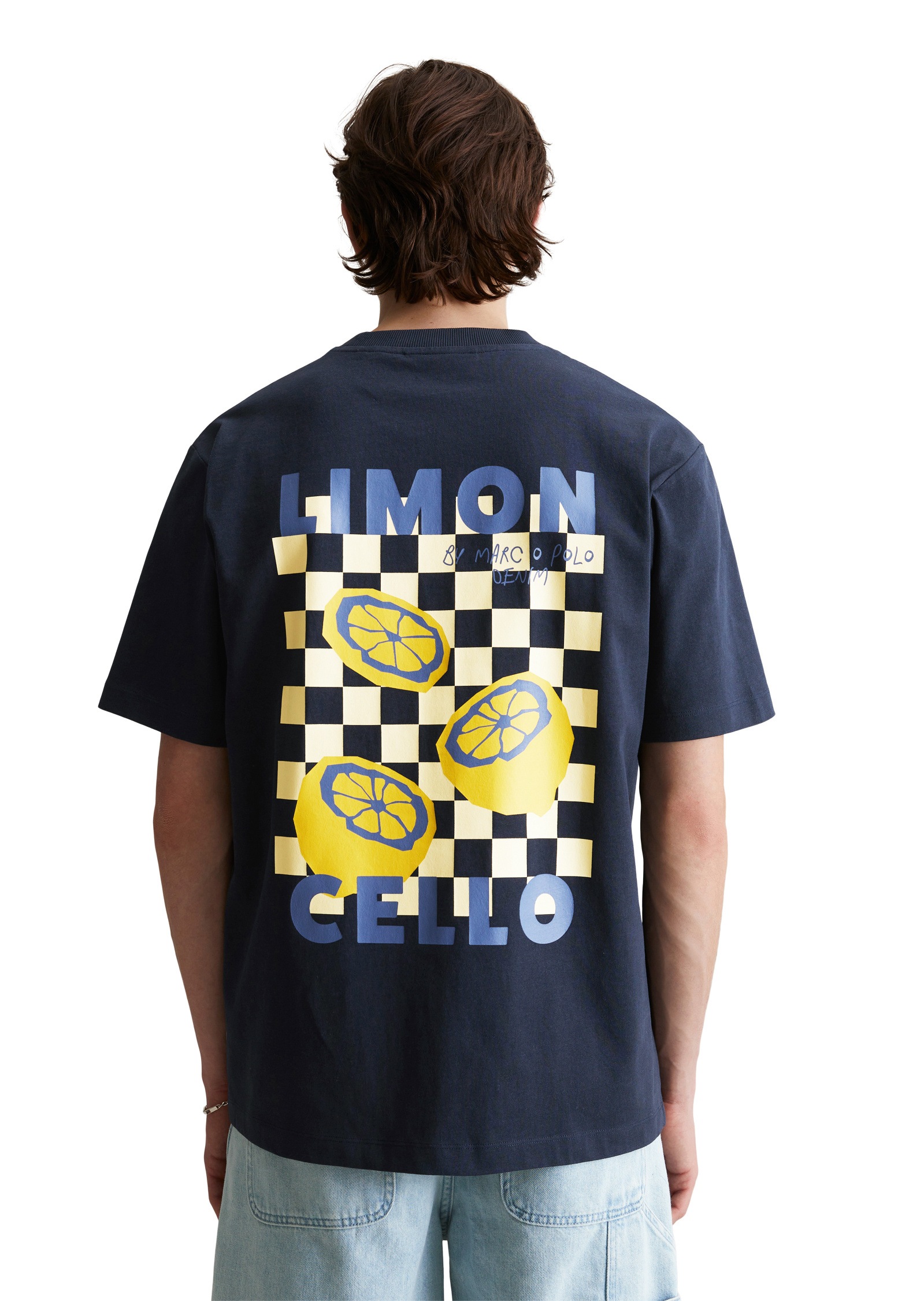 Marc O'Polo DENIM T-Shirt »mit Print auf Vorder- und Rückseite«