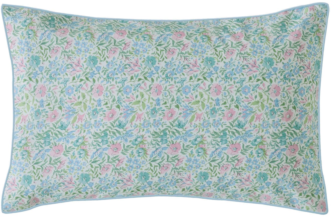 LAURA ASHLEY Wendebettwäsche »Sherston, aus Baumwoll Satin« 3 tlg. tlg. mit floralem Muster, inkl 2 Kissenbezüge